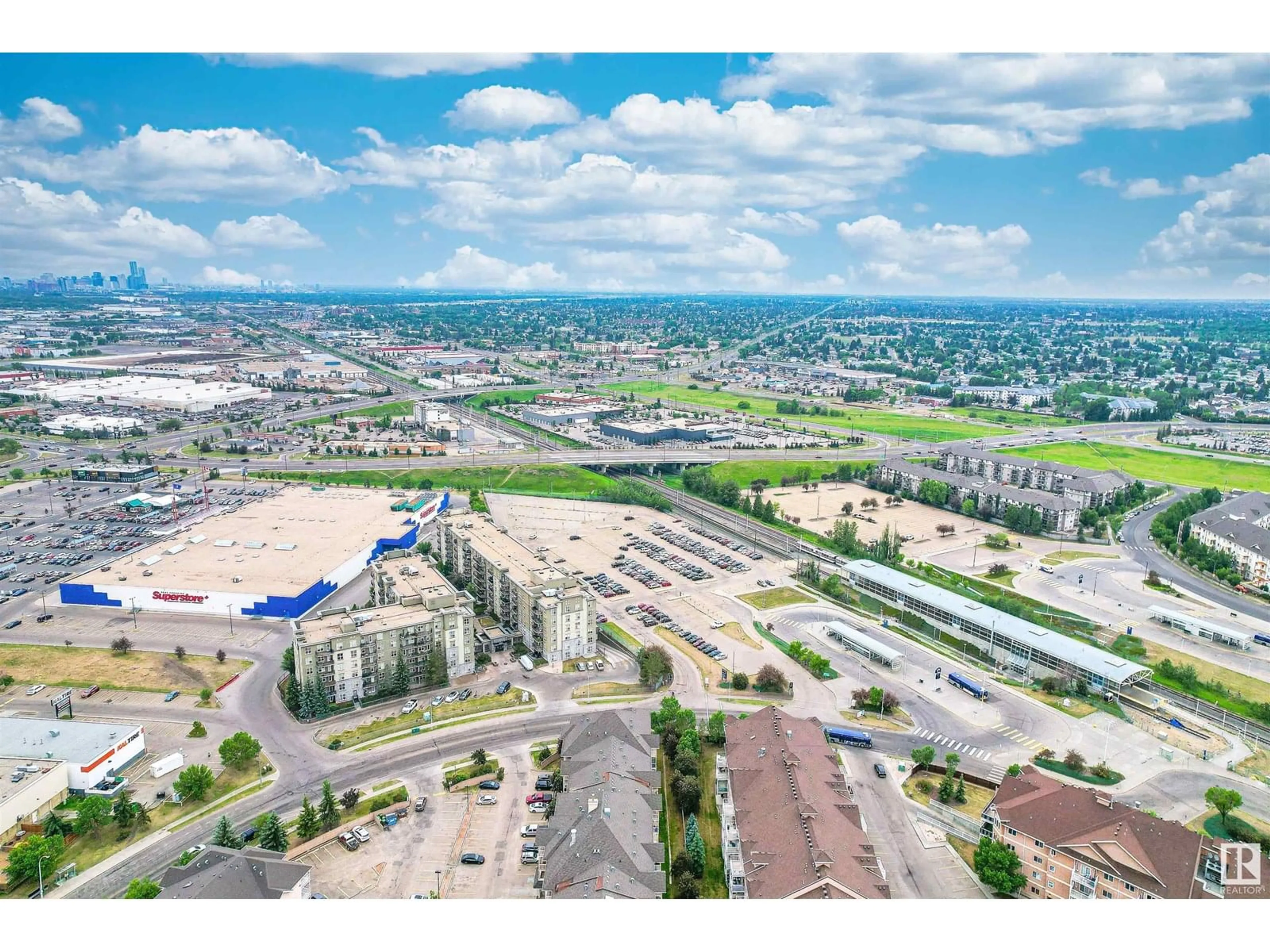 A pic from outside/outdoor area/front of a property/back of a property/a pic from drone, unknown for #204 - 4245 139 AV, Edmonton Alberta T5Y3E8