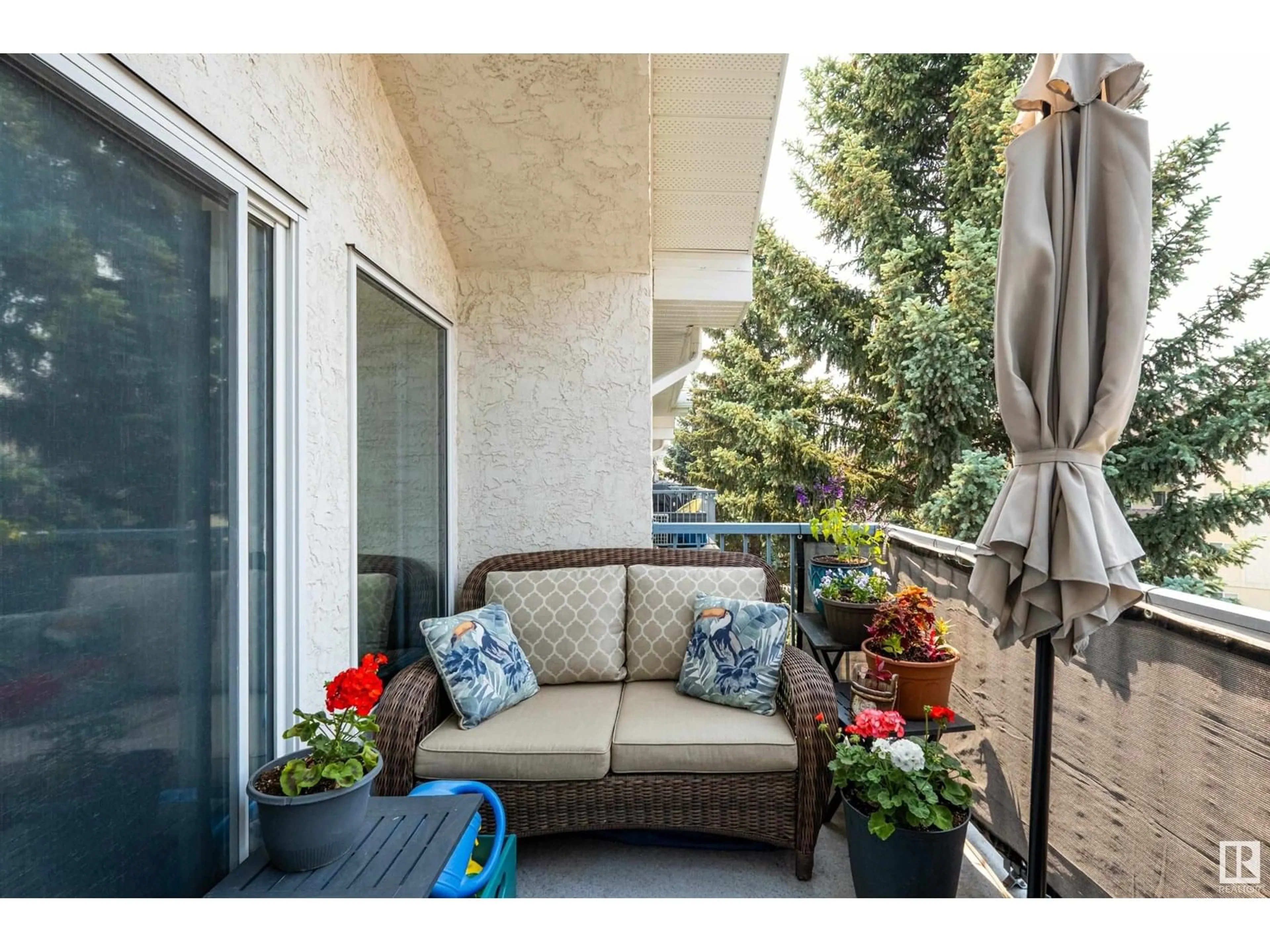 Patio, water/lake/river/ocean view for #307 - 11915 106 AV, Edmonton Alberta T5H0S2