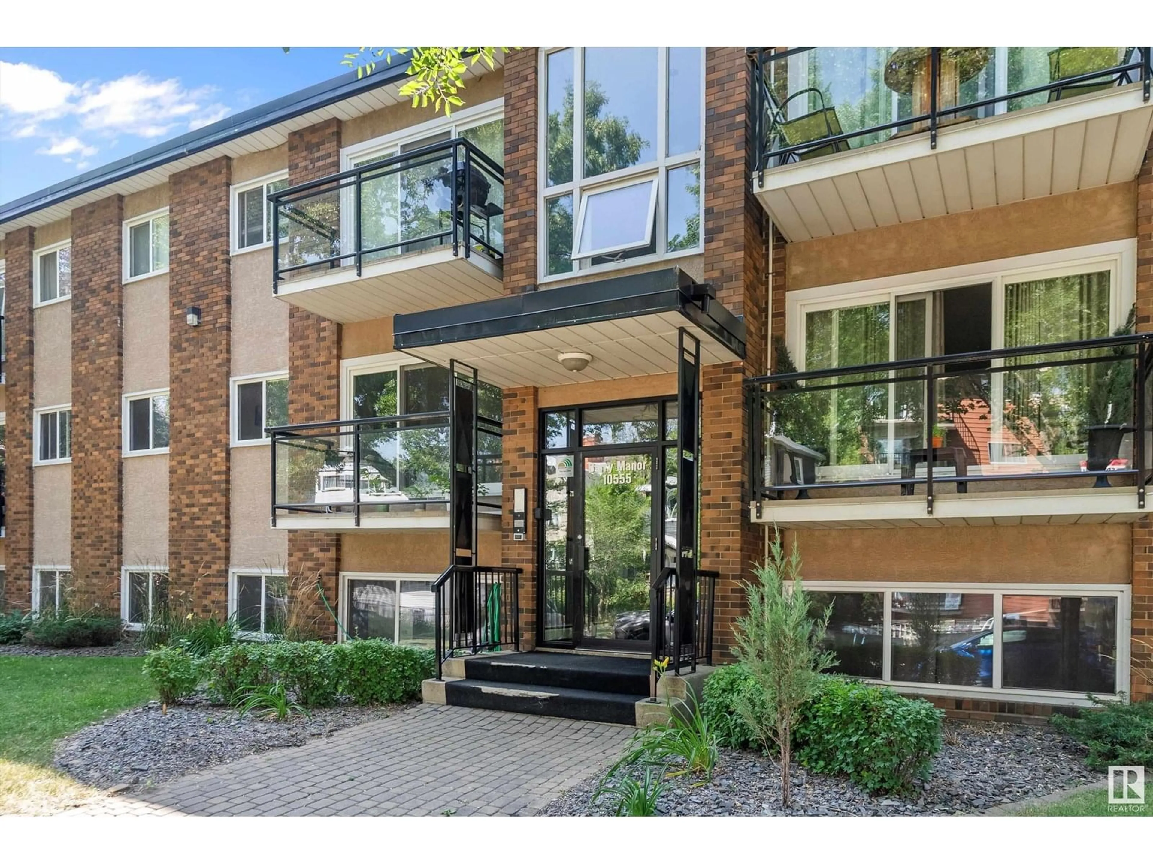 Home with brick exterior material, street for #302 - 10555 83 AV, Edmonton Alberta T6E2E1