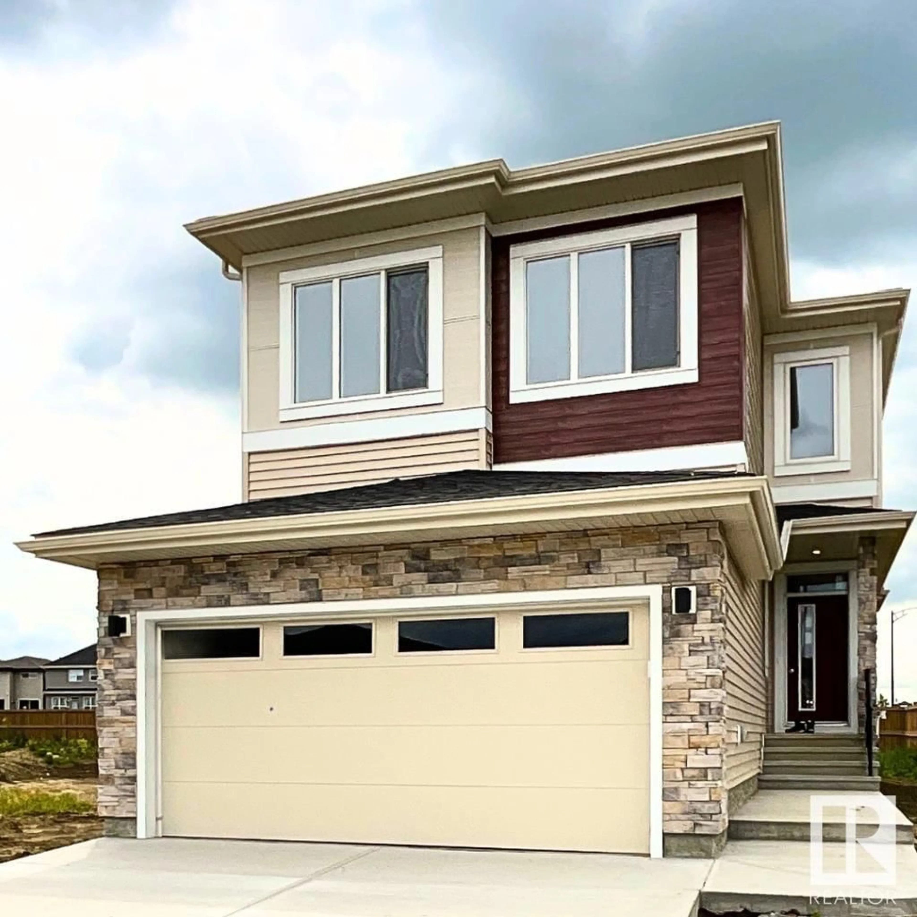Home with brick exterior material, street for SW - 2319 159 ST, Edmonton Alberta T6W5K5