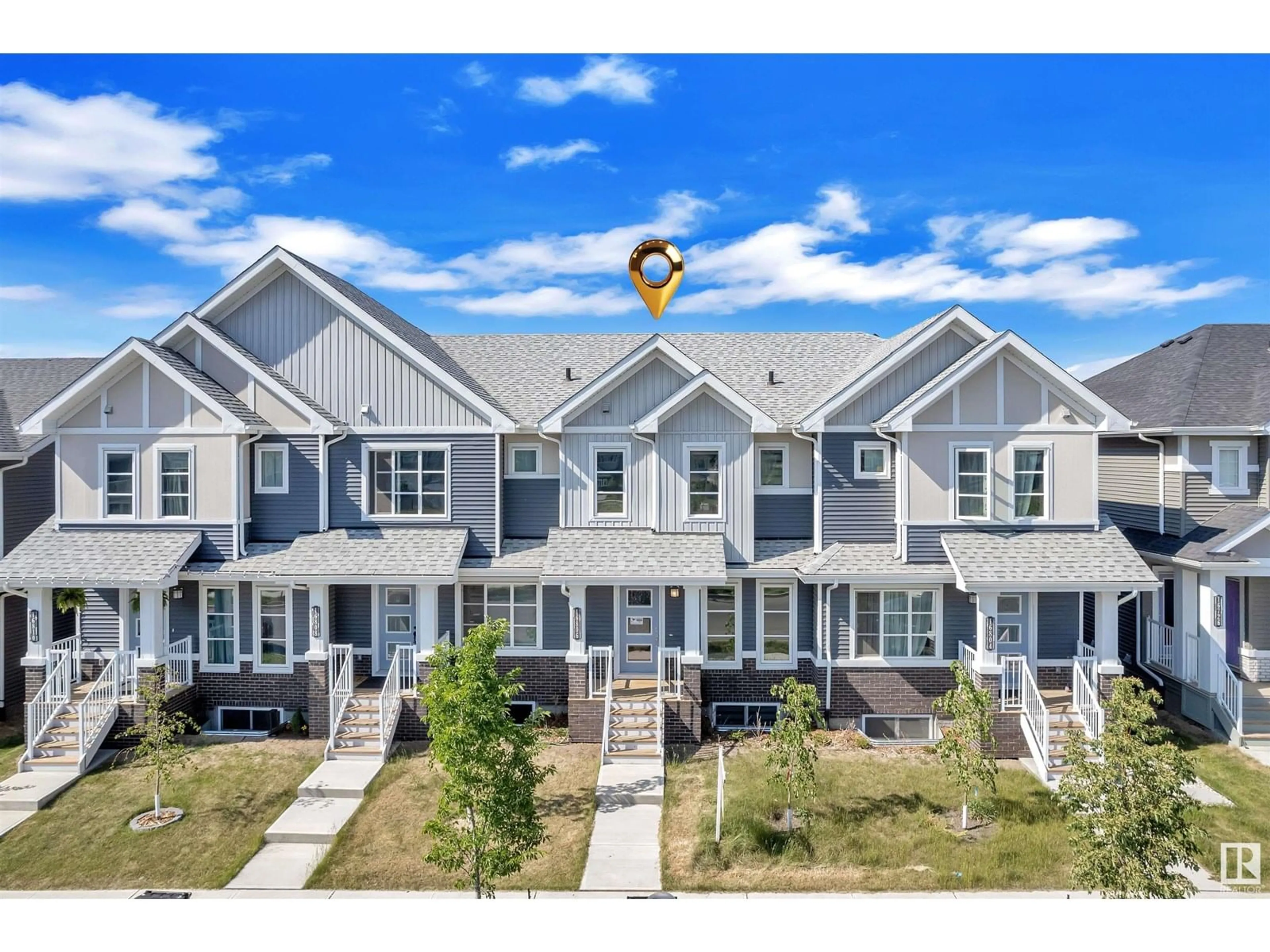 A pic from outside/outdoor area/front of a property/back of a property/a pic from drone, unknown for SW - 16806 31 AV, Edmonton Alberta T6W4R1