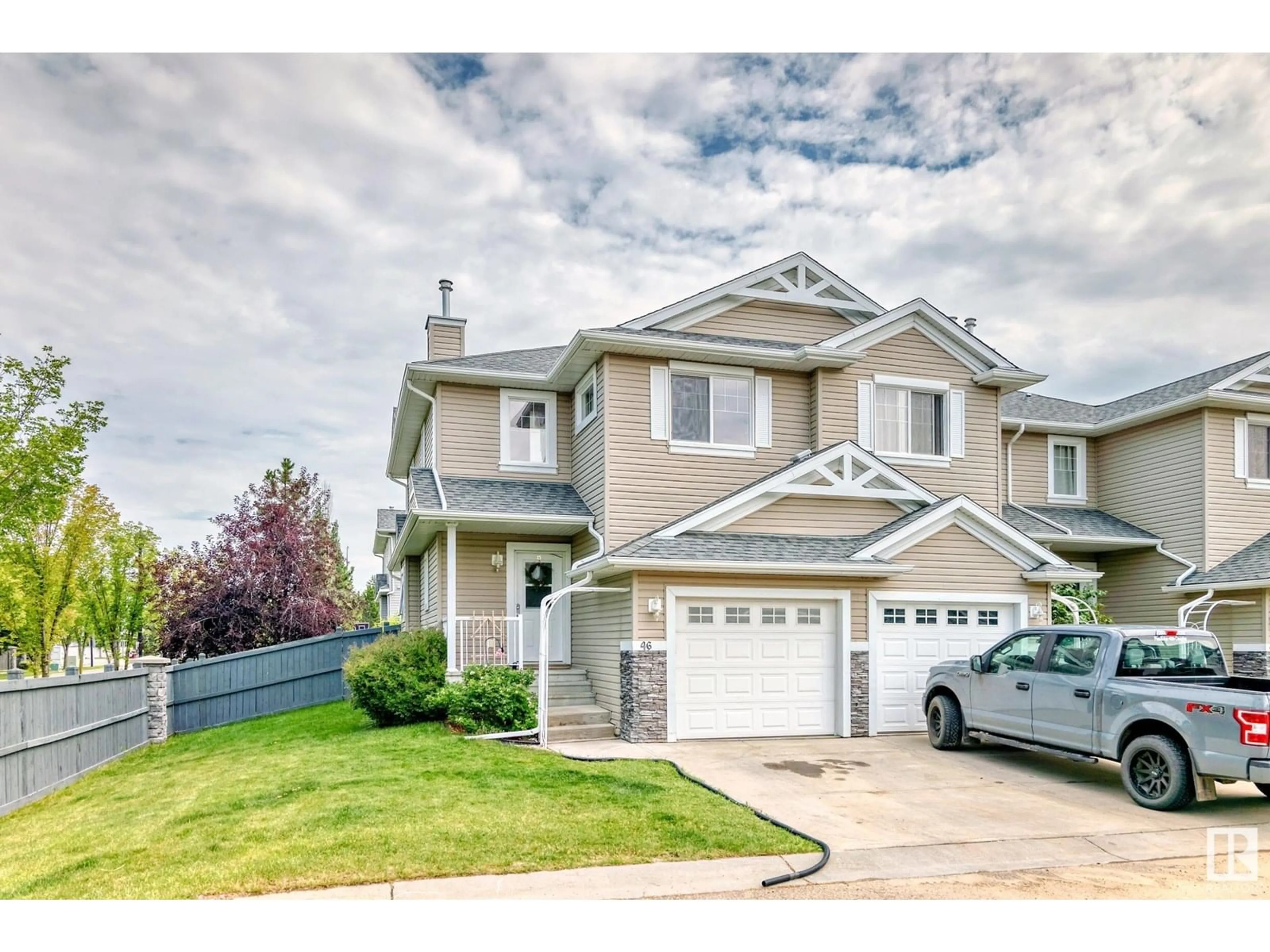 Home with vinyl exterior material, street for 5101 SOLEIL BV, Beaumont Alberta T4X0C3