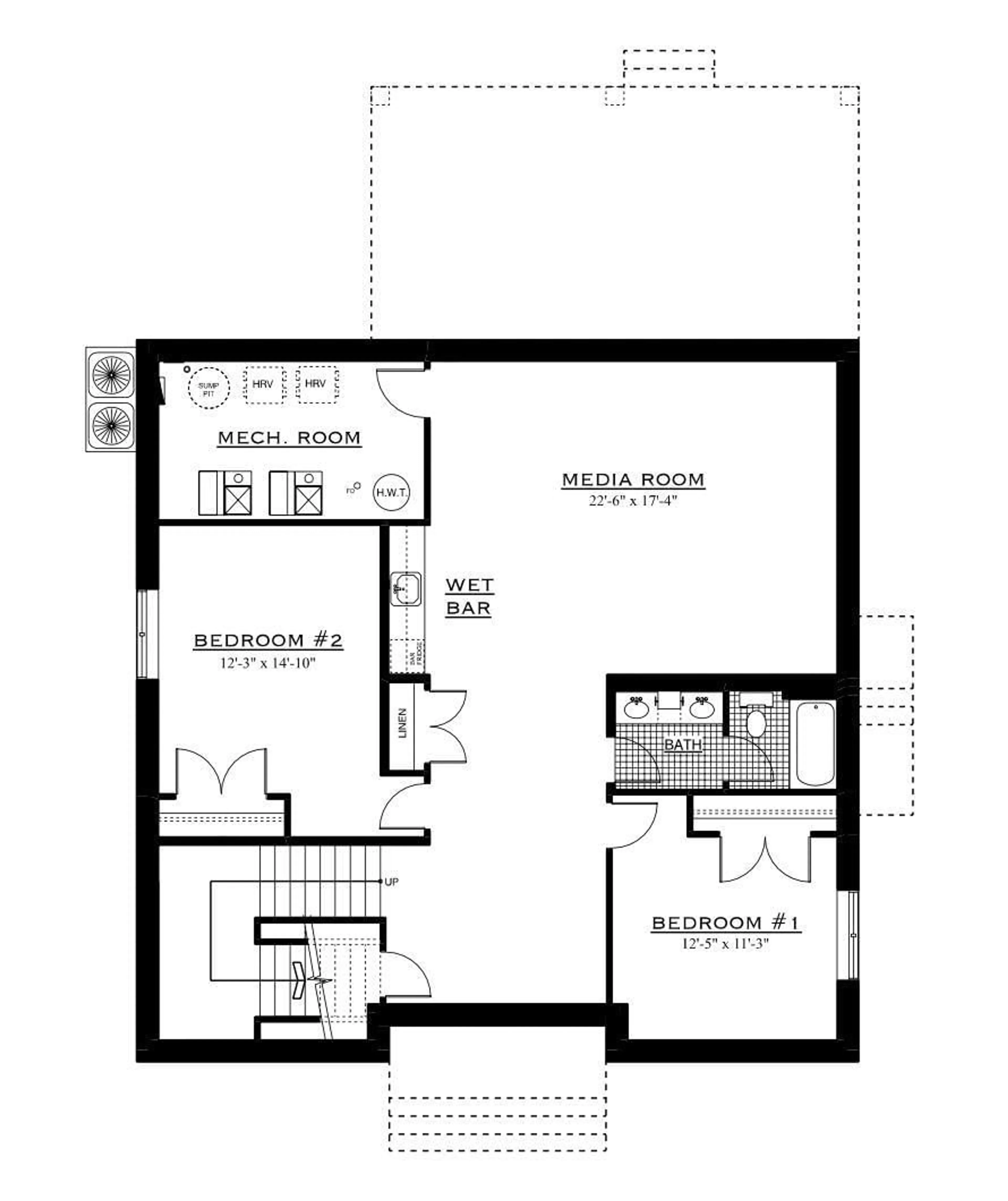 Floor plan for NW - 10519 138 ST, Edmonton Alberta T5N2J5