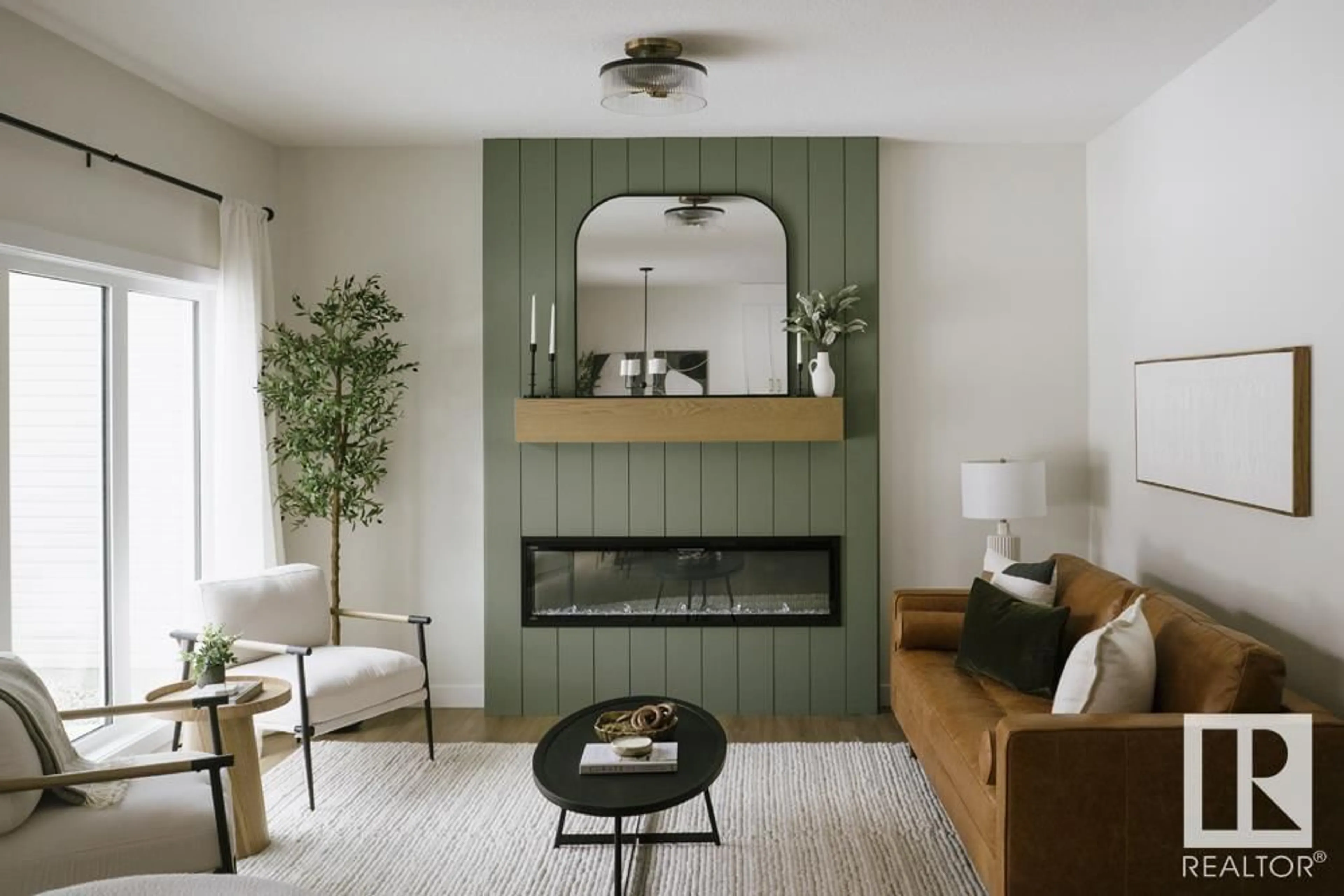 Living room with furniture, unknown for 6 COULEE CL, Ardrossan Alberta T8E0B9