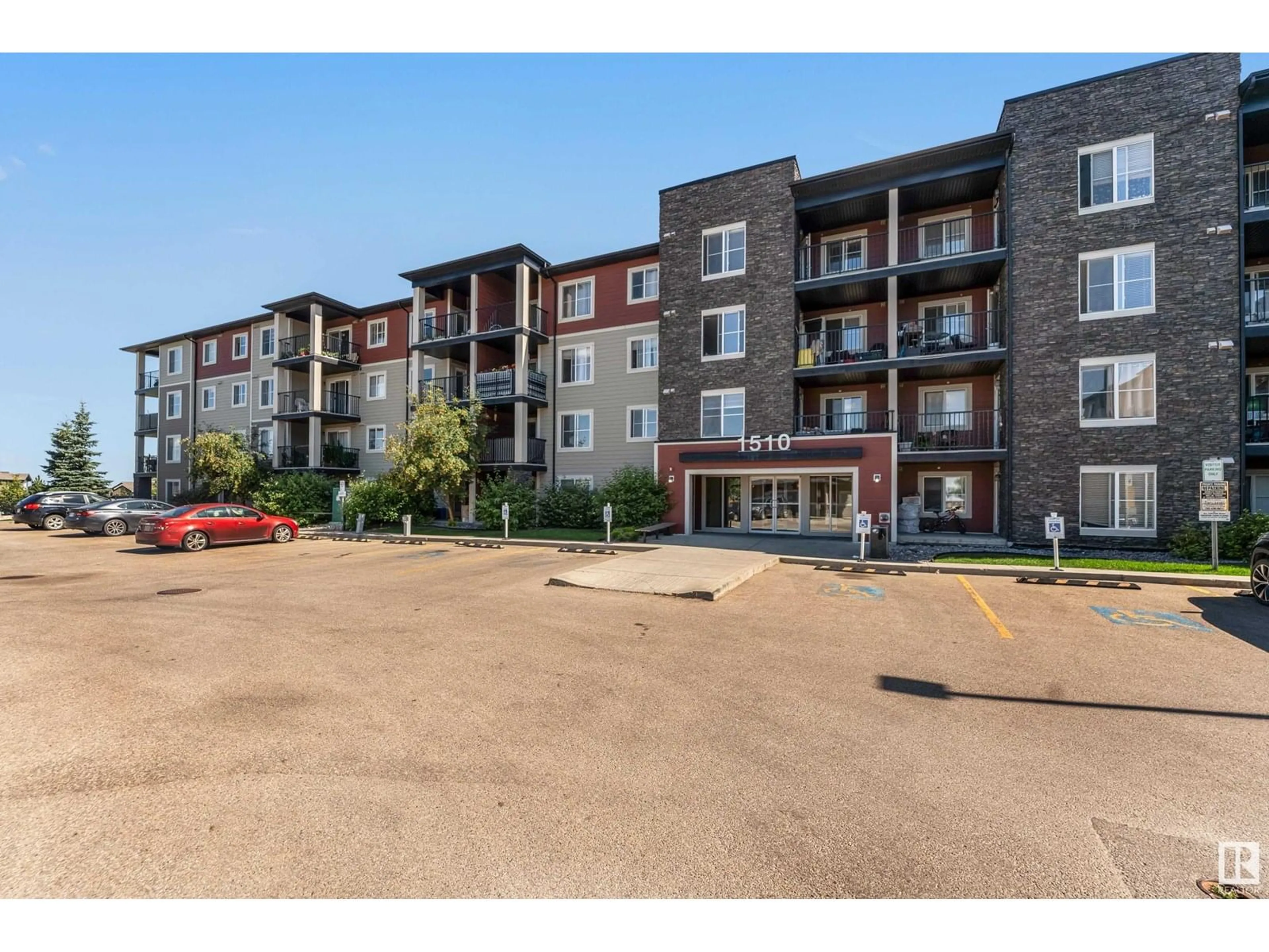 A pic from outside/outdoor area/front of a property/back of a property/a pic from drone, unknown for #103 - 1510 WATT DR, Edmonton Alberta T6X2E6