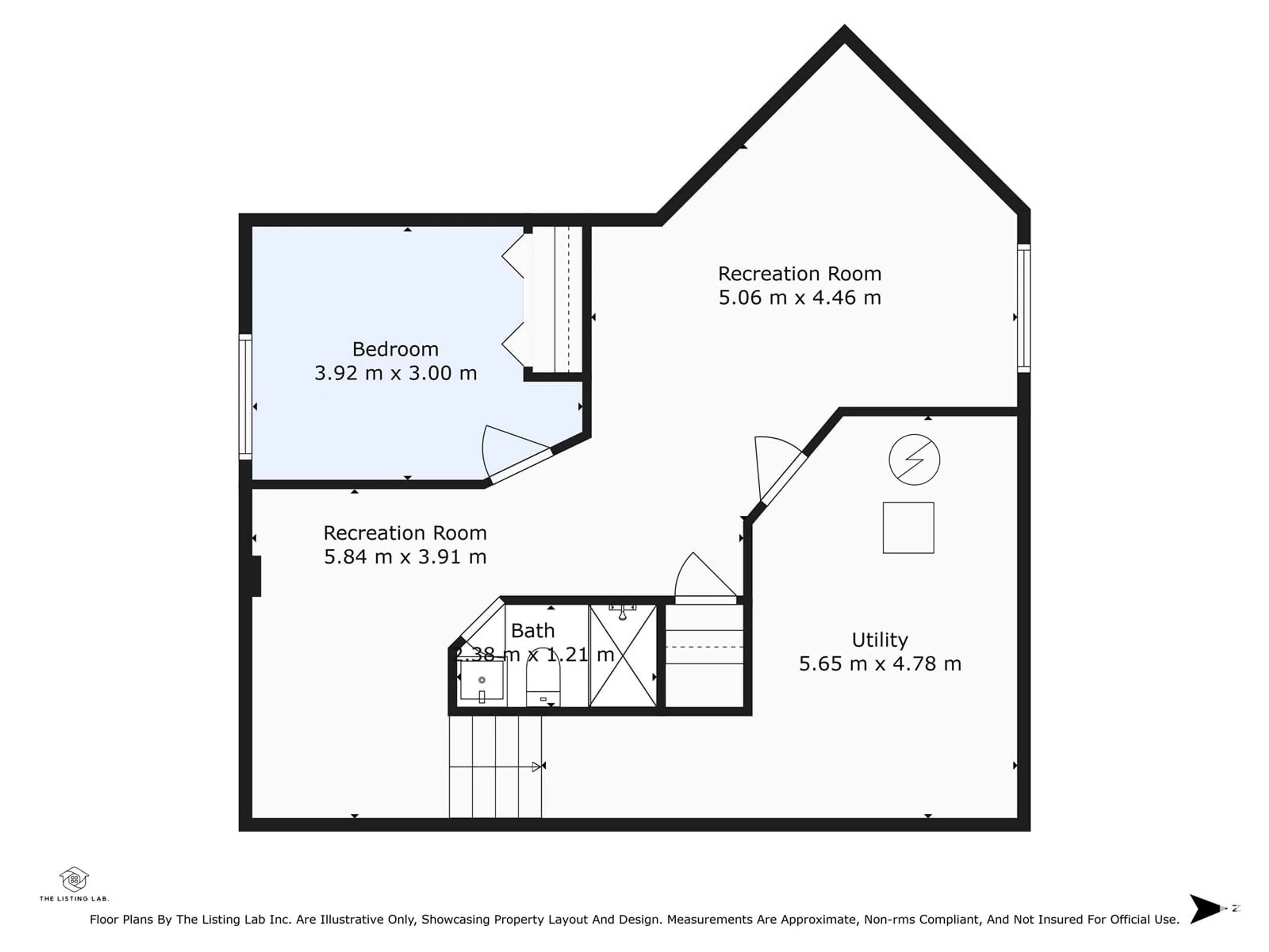 Floor plan for NW - 4960 191 ST, Edmonton Alberta T6M2T8