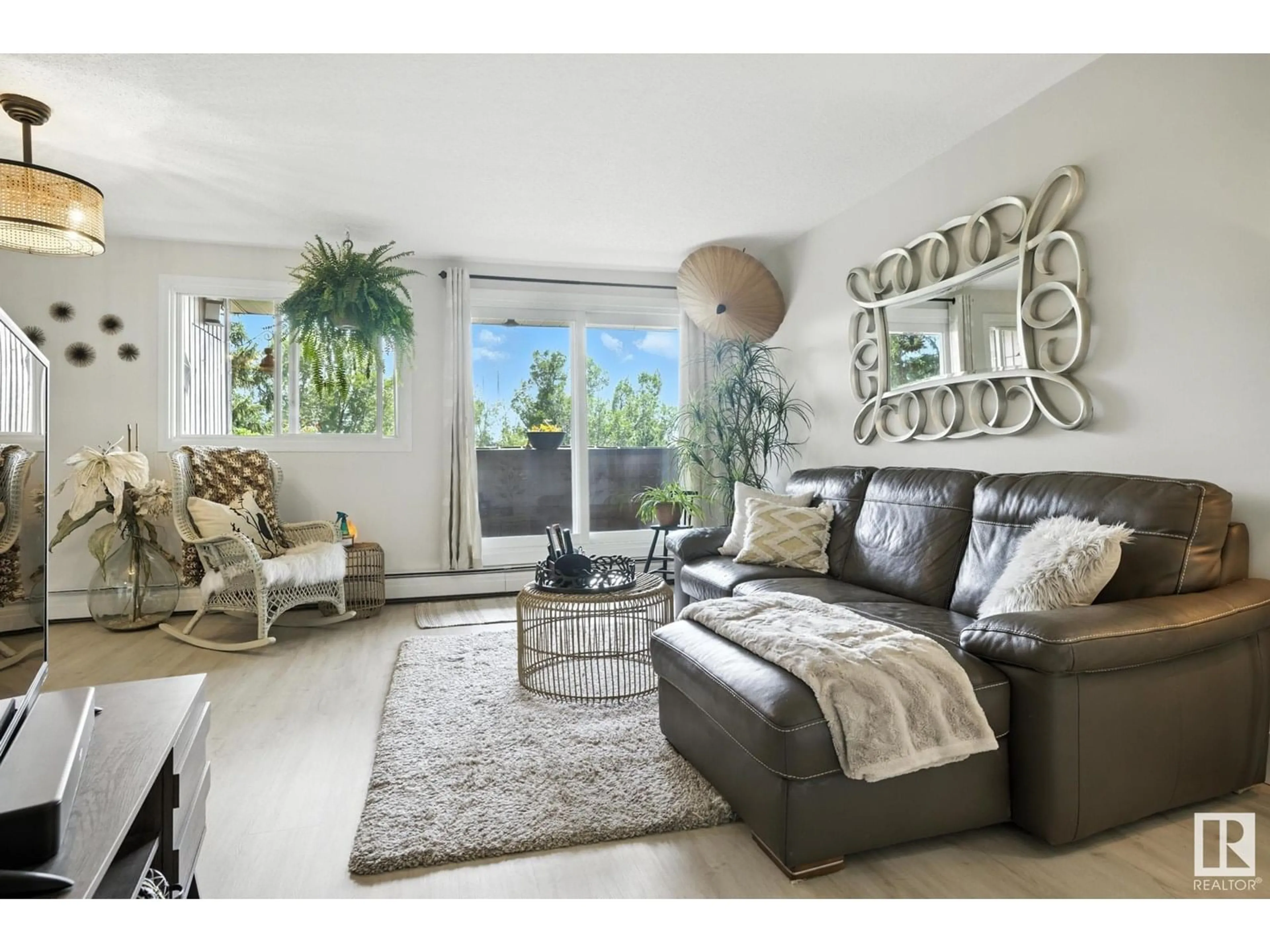 Living room with furniture, unknown for #307 - 2311 119 ST, Edmonton Alberta T6J4E2
