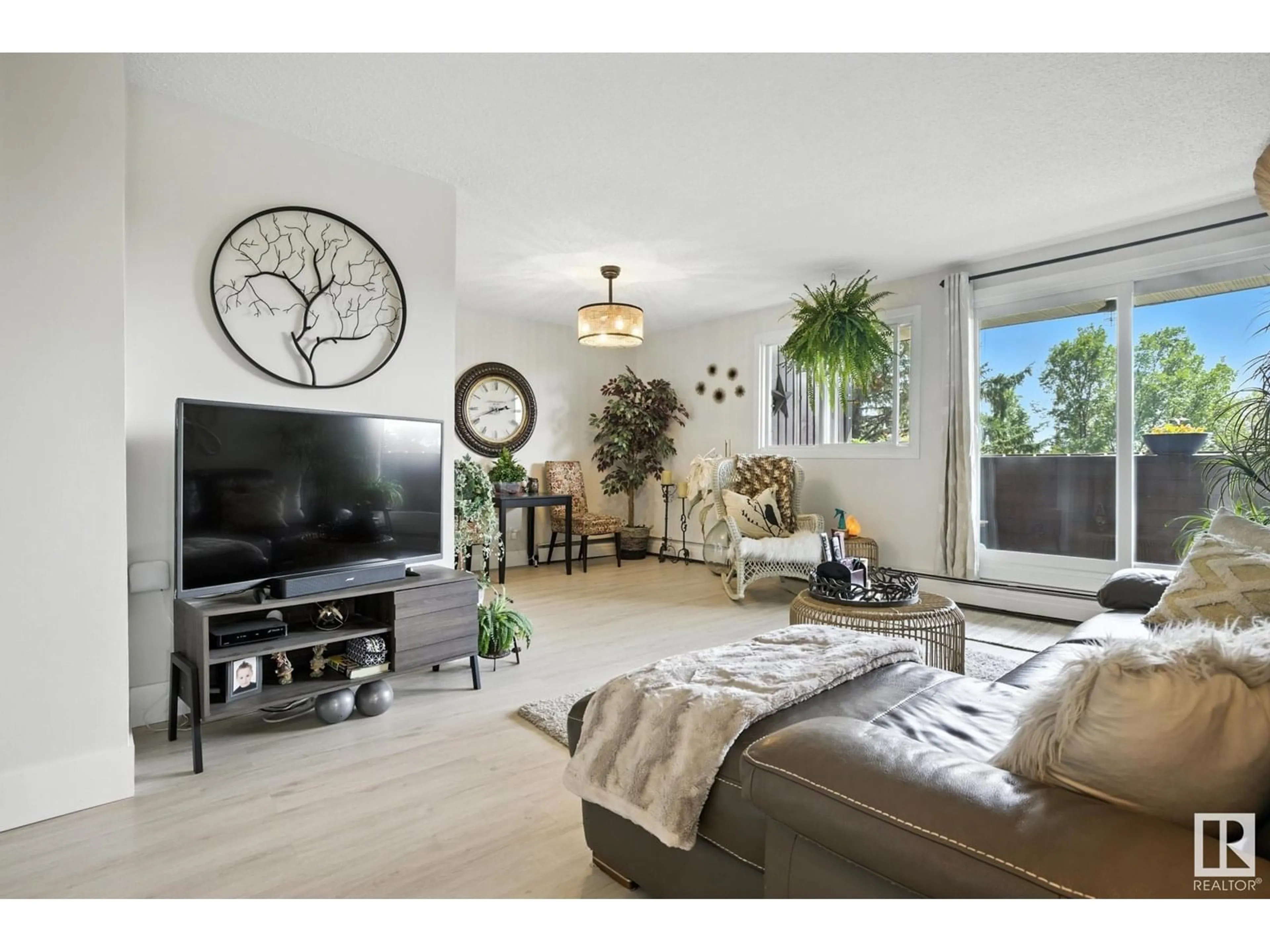Living room with furniture, unknown for #307 - 2311 119 ST, Edmonton Alberta T6J4E2