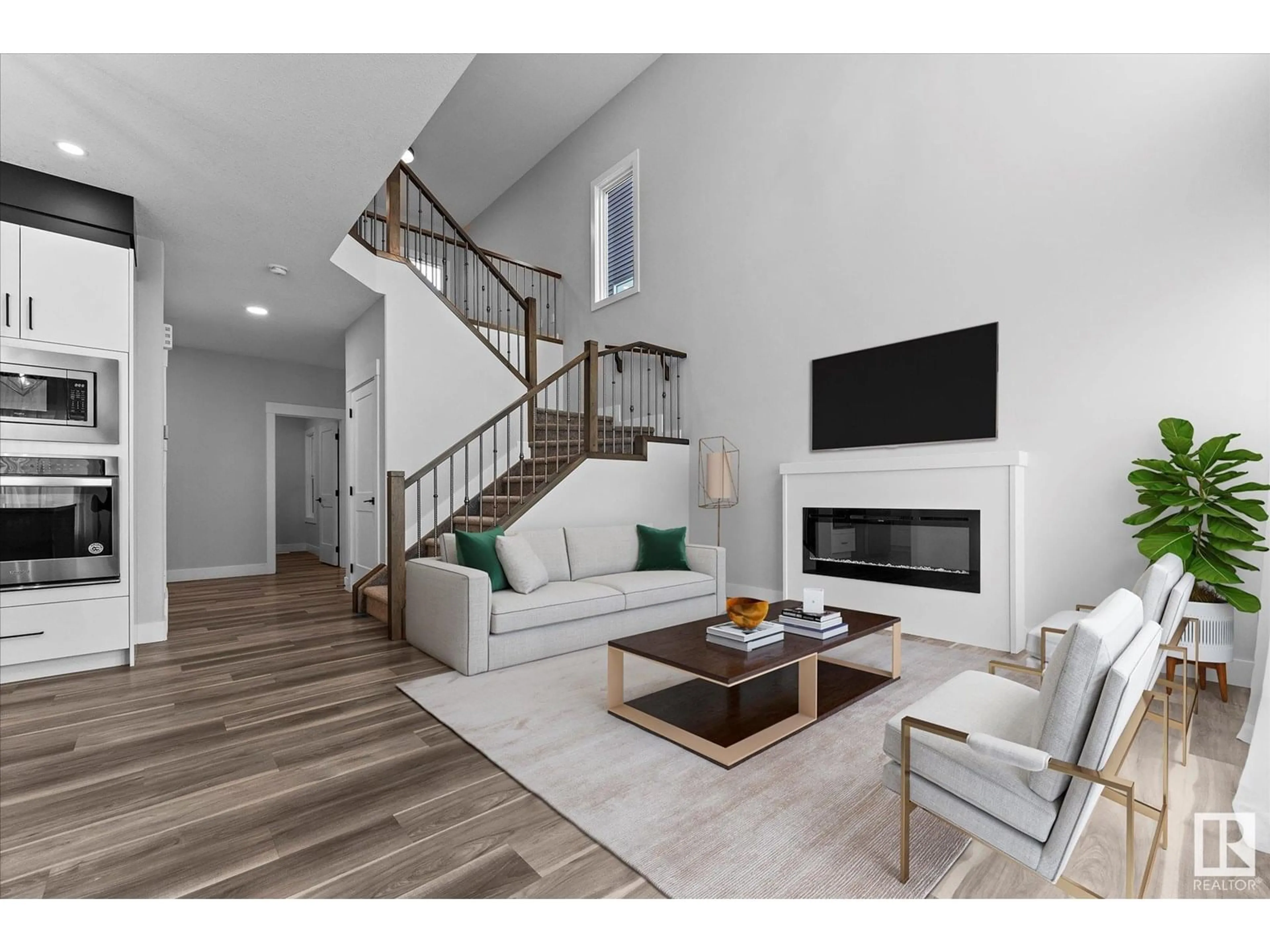 Living room with furniture, unknown for 22509 99A AV, Edmonton Alberta T5T7C3