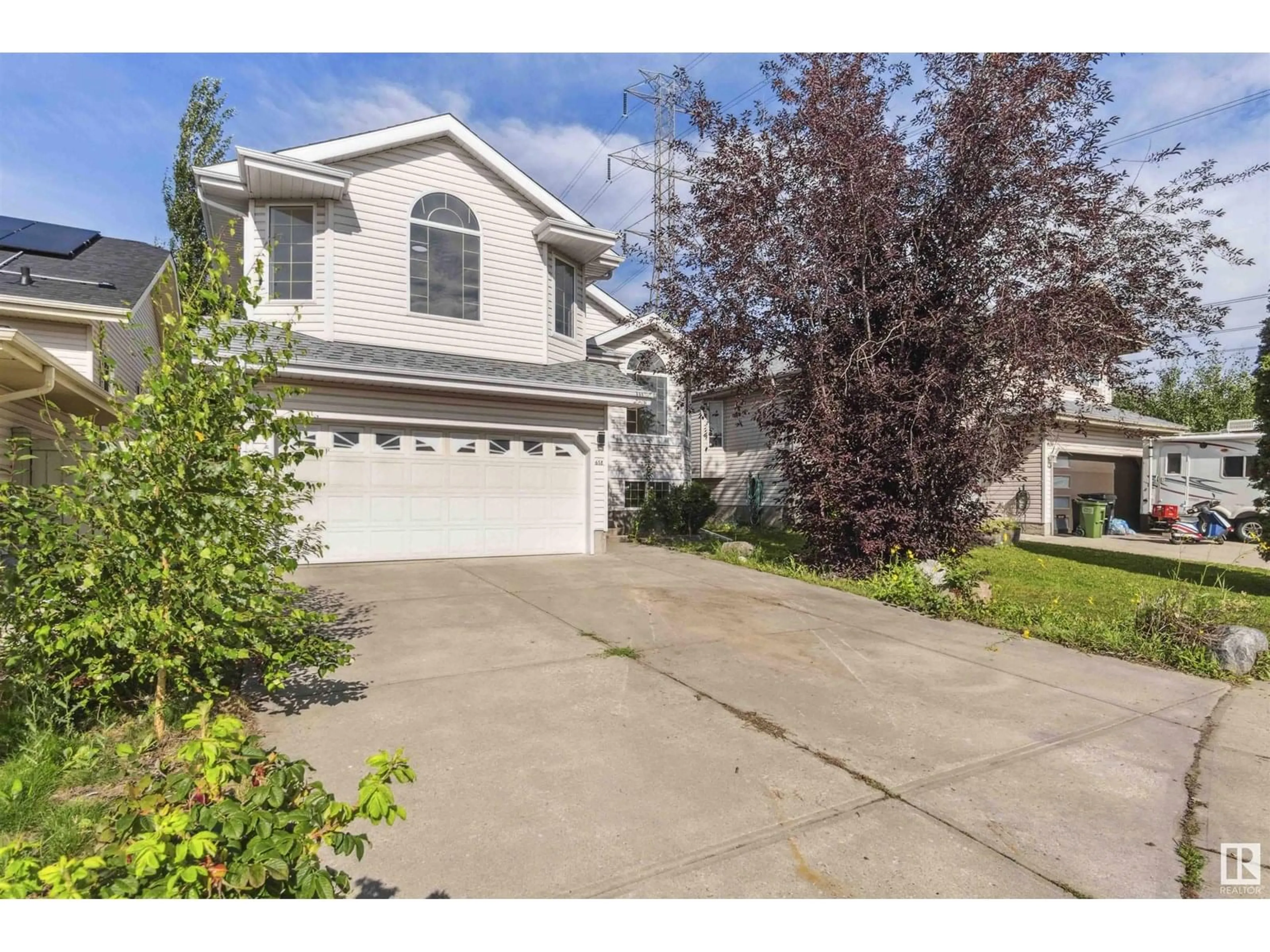Home with vinyl exterior material, street for NW - 618 LAYTON CO, Edmonton Alberta T6R2S9