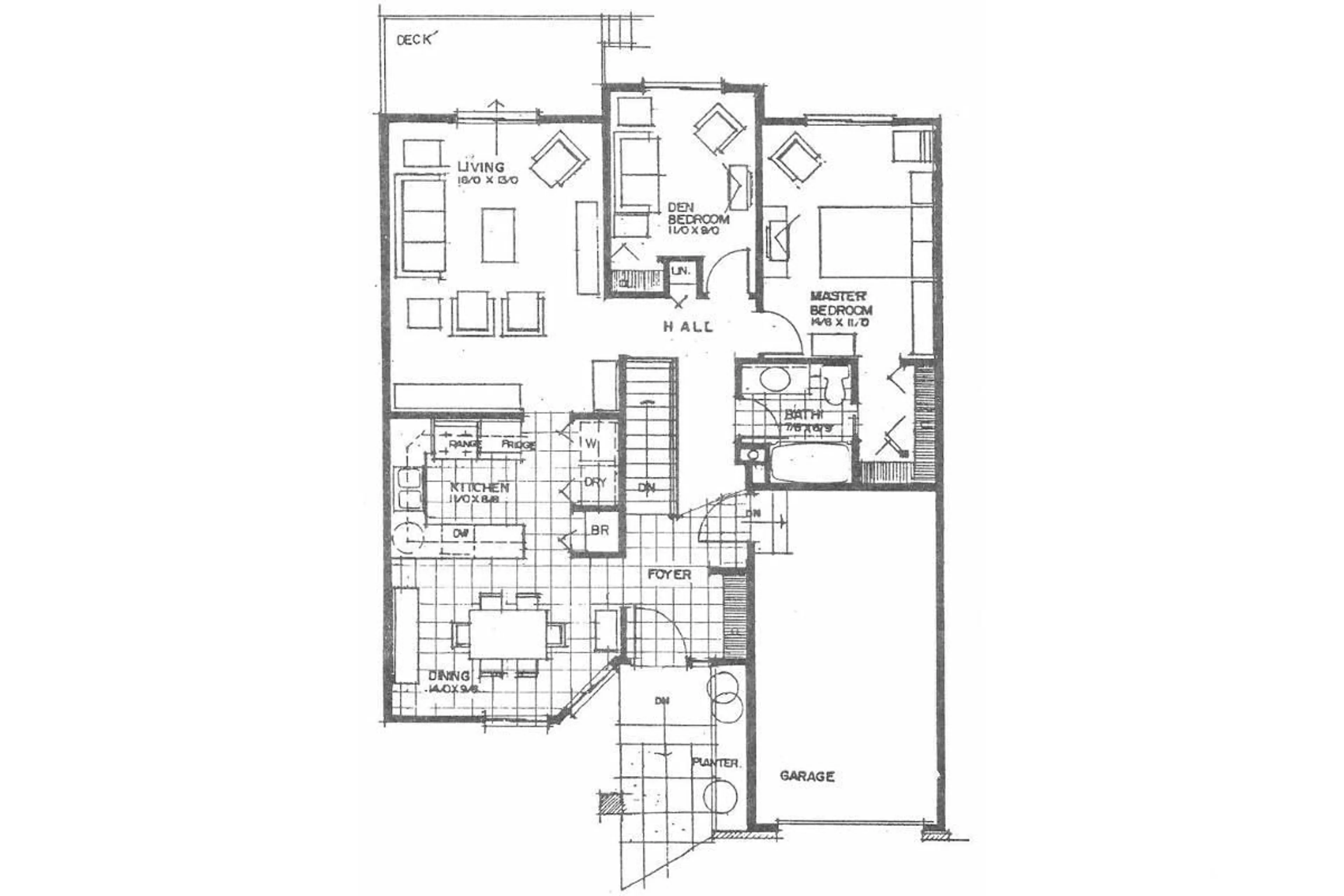 Floor plan for 21 - 903 109 ST, Edmonton Alberta T6J6R1