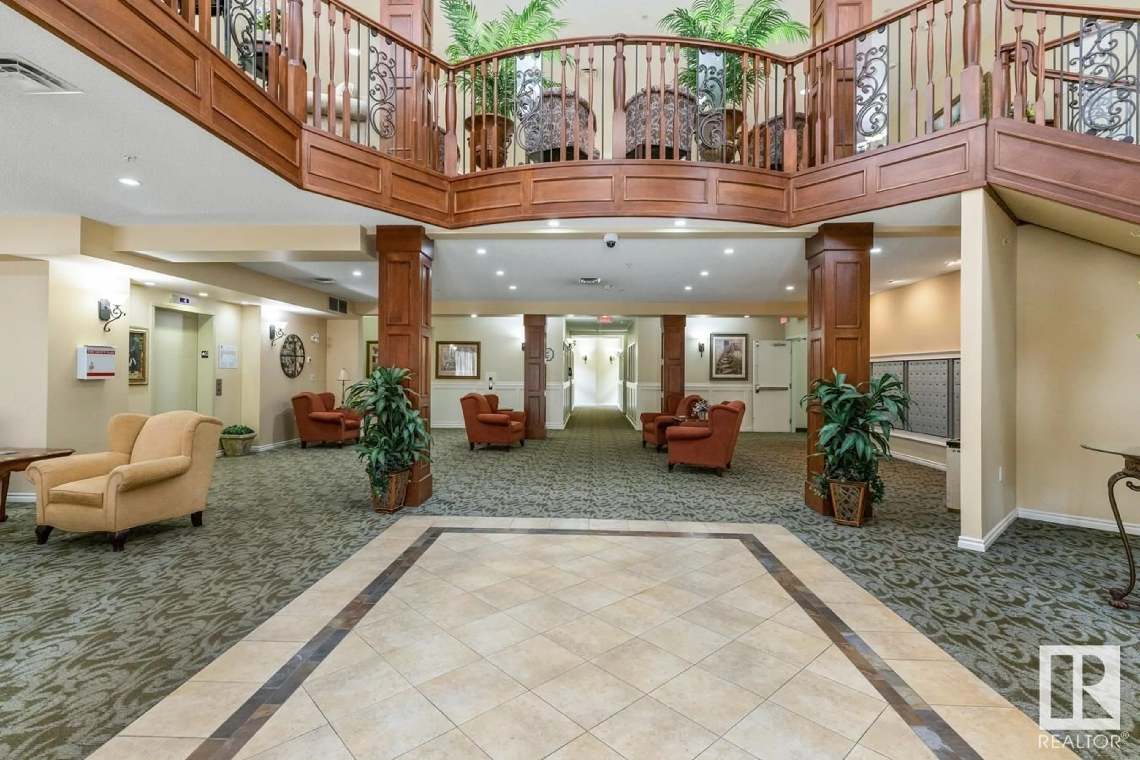 Lobby for #209 - 9820 165 ST, Edmonton Alberta T5P0N3