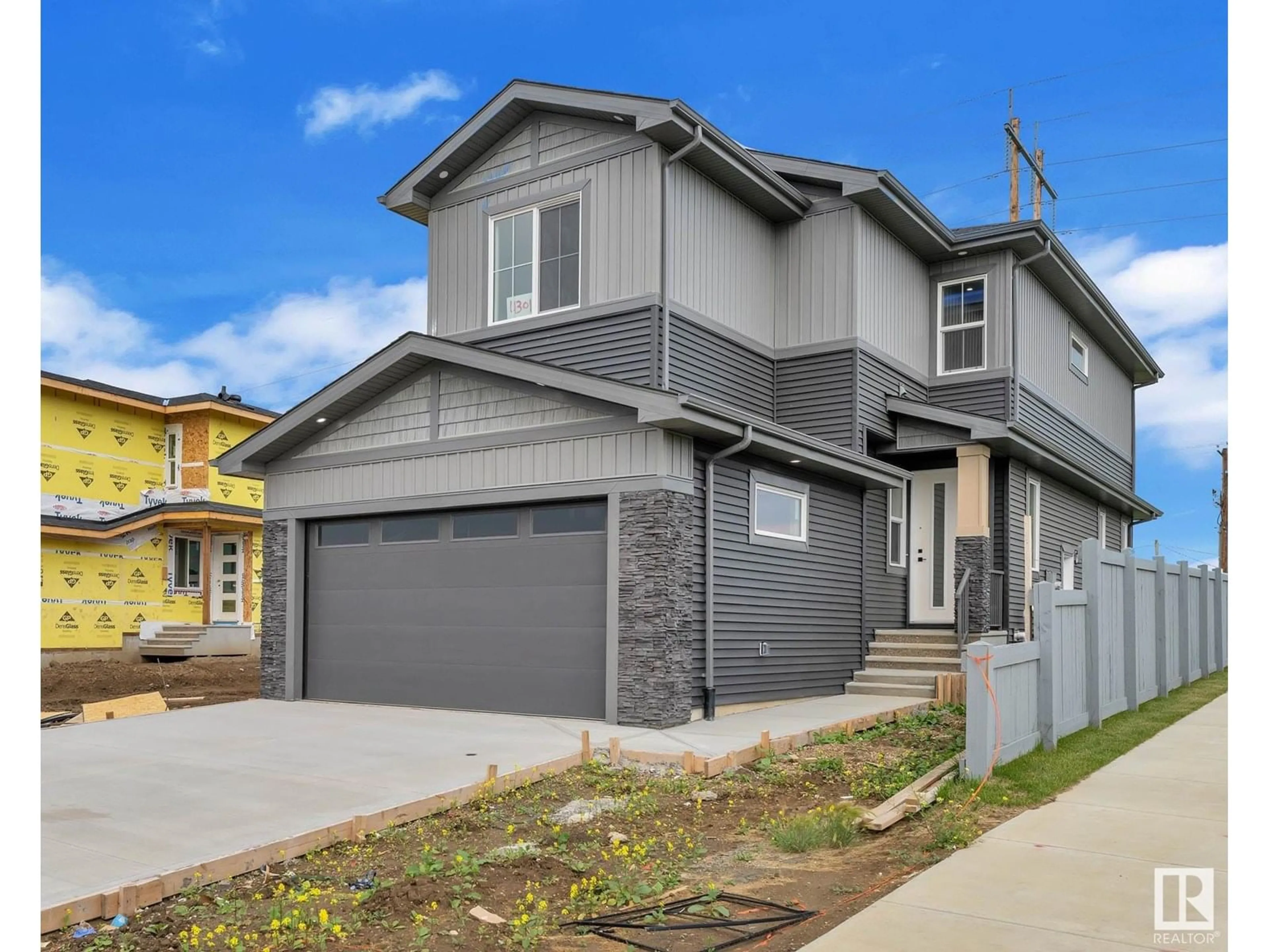 Home with vinyl exterior material, street for 4301 35 ST, Beaumont Alberta T4X3G6