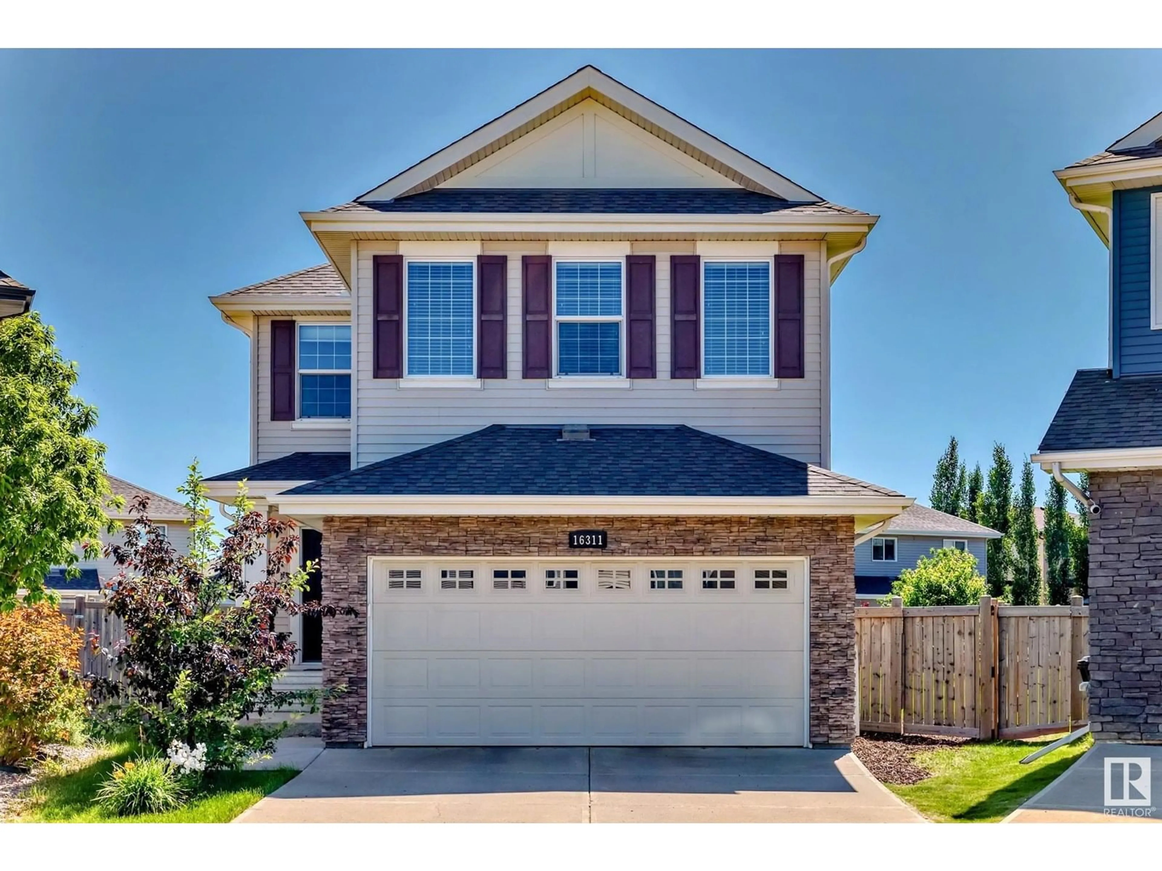 Home with brick exterior material, street for NW - 16311 135 ST, Edmonton Alberta T6V0J9