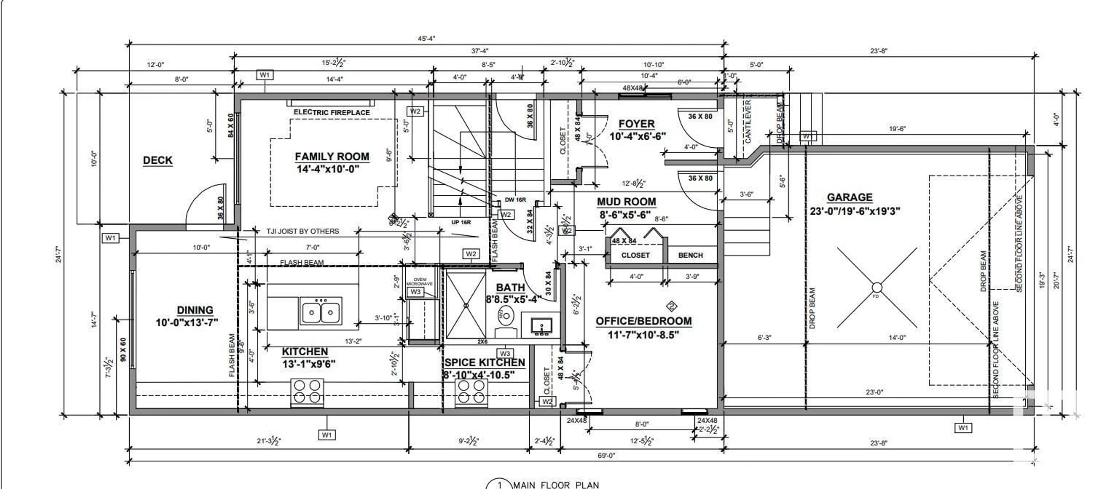 Floor plan for 94 ELDRIDGE POINTE, St. Albert Alberta T8N7Z9