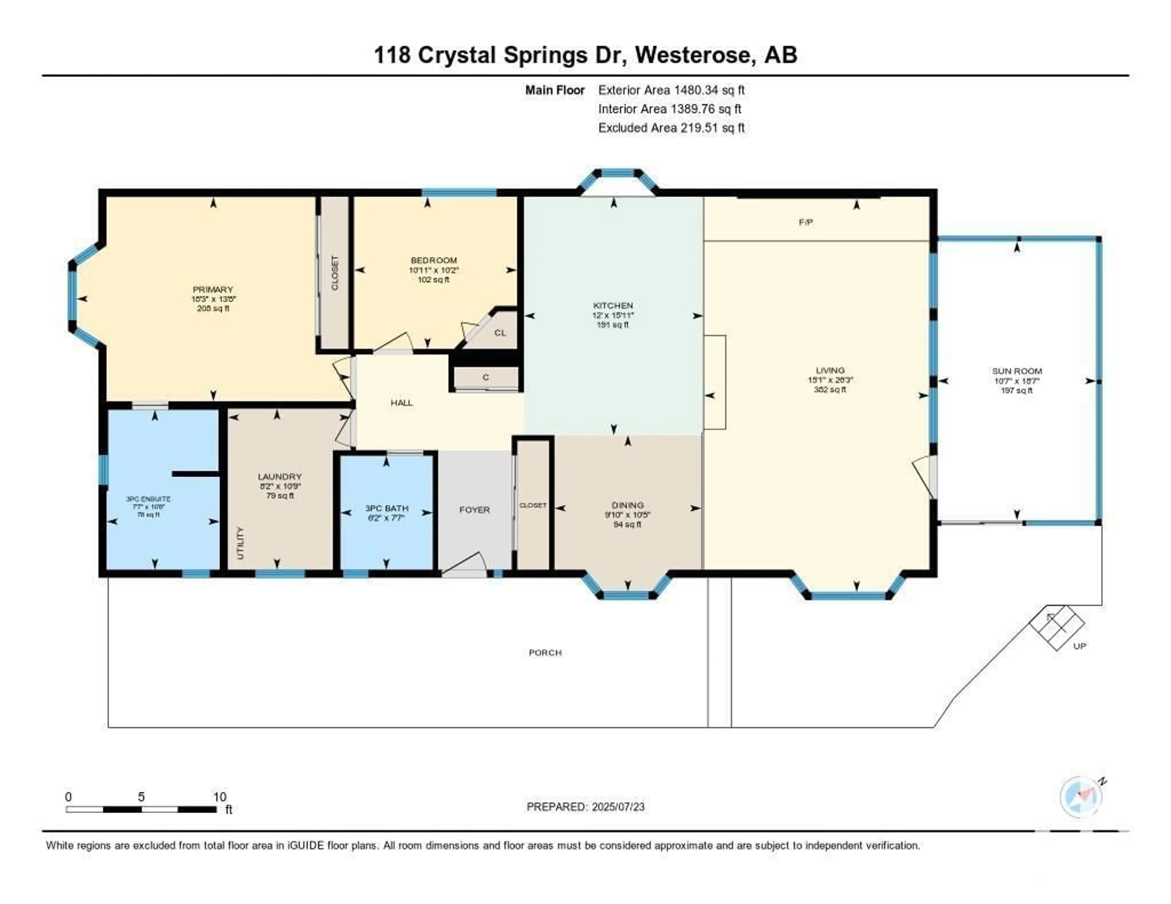Floor plan for 118 CRYSTAL SPRINGS DRIVE, Rural Wetaskiwin County Alberta T0C2V0