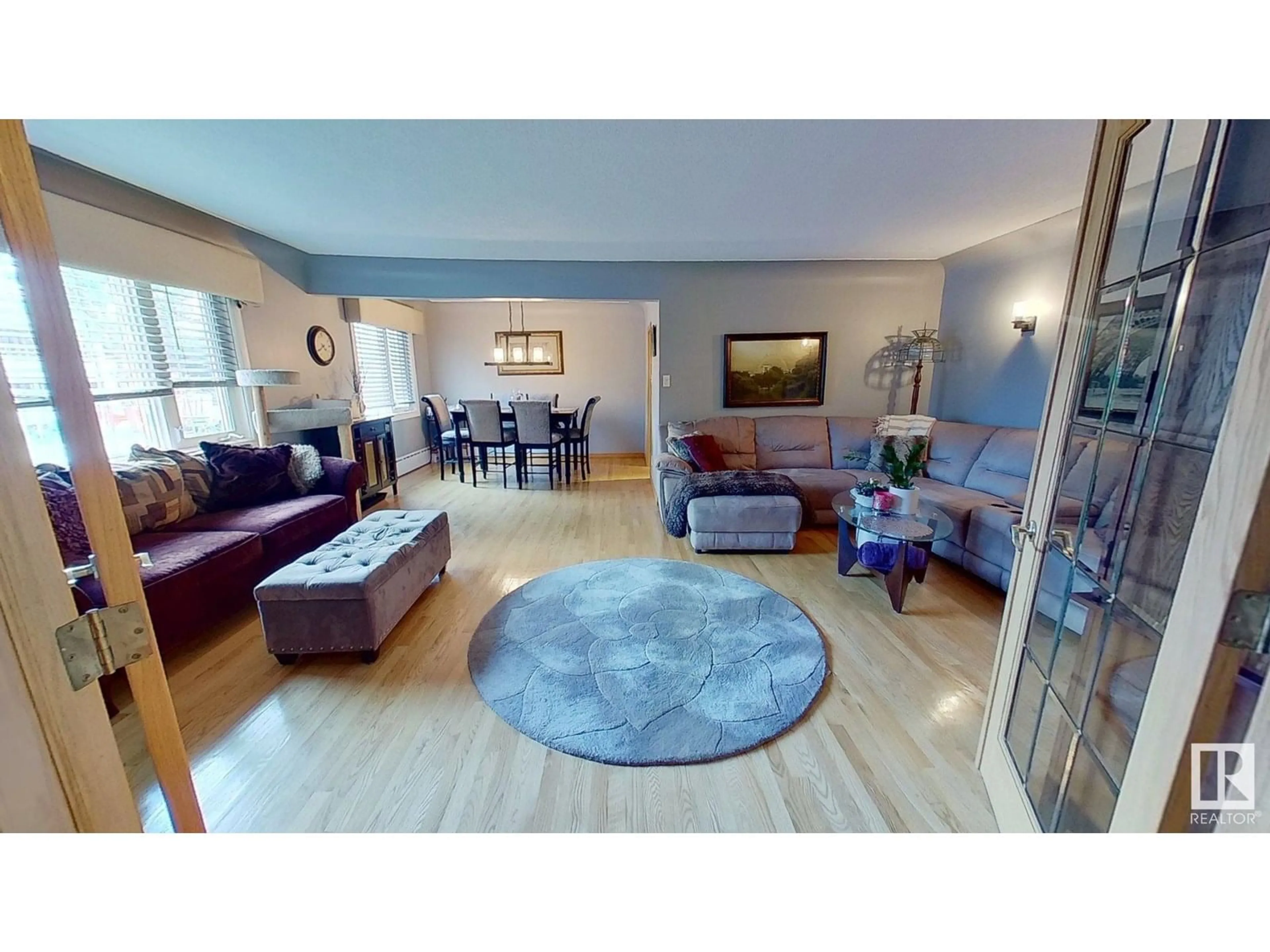 Living room with furniture, unknown for NW - 10616 136 ST, Edmonton Alberta T5N2G2