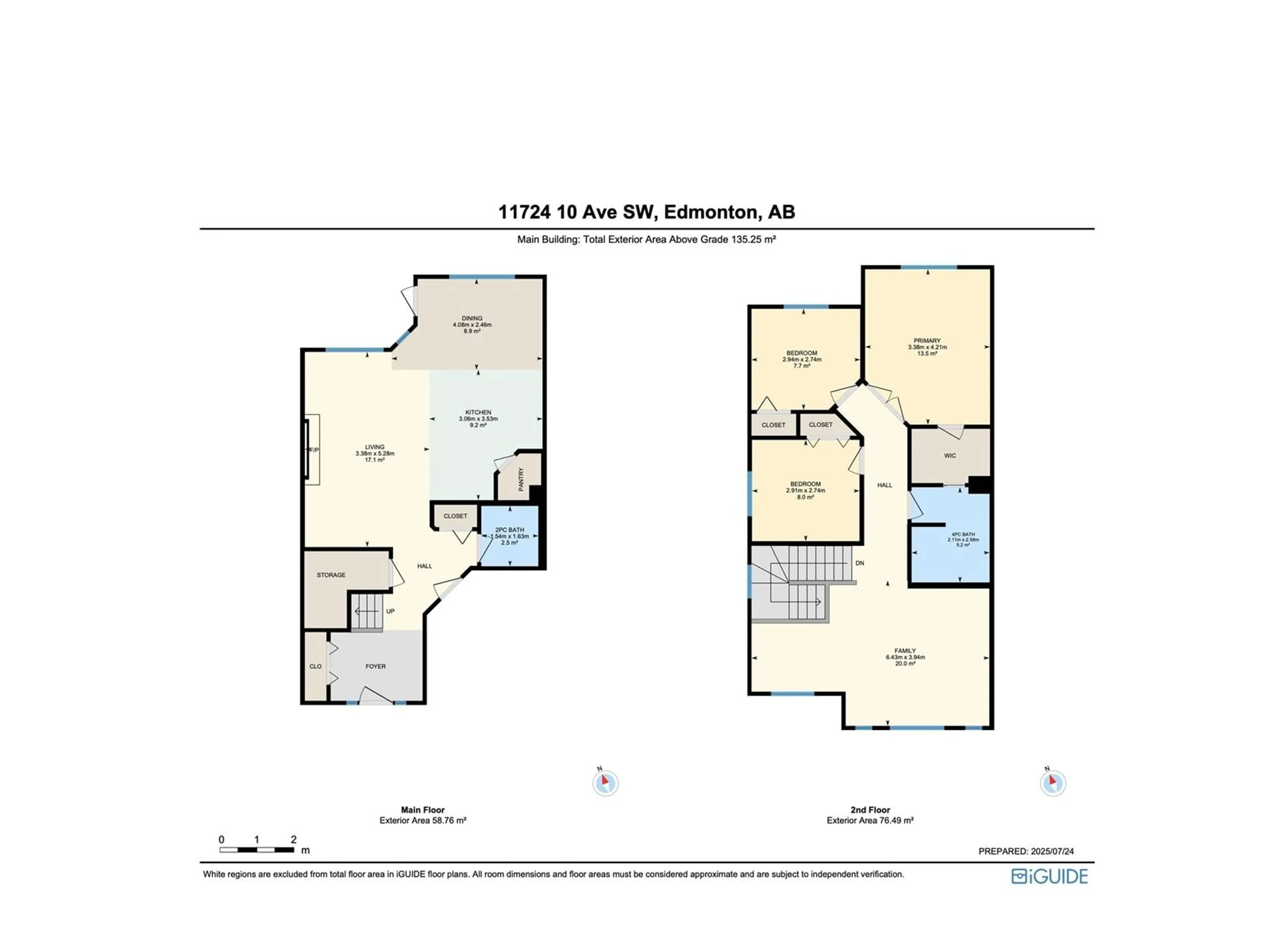 Floor plan for SW - 11724 10 AV, Edmonton Alberta T6W0B7