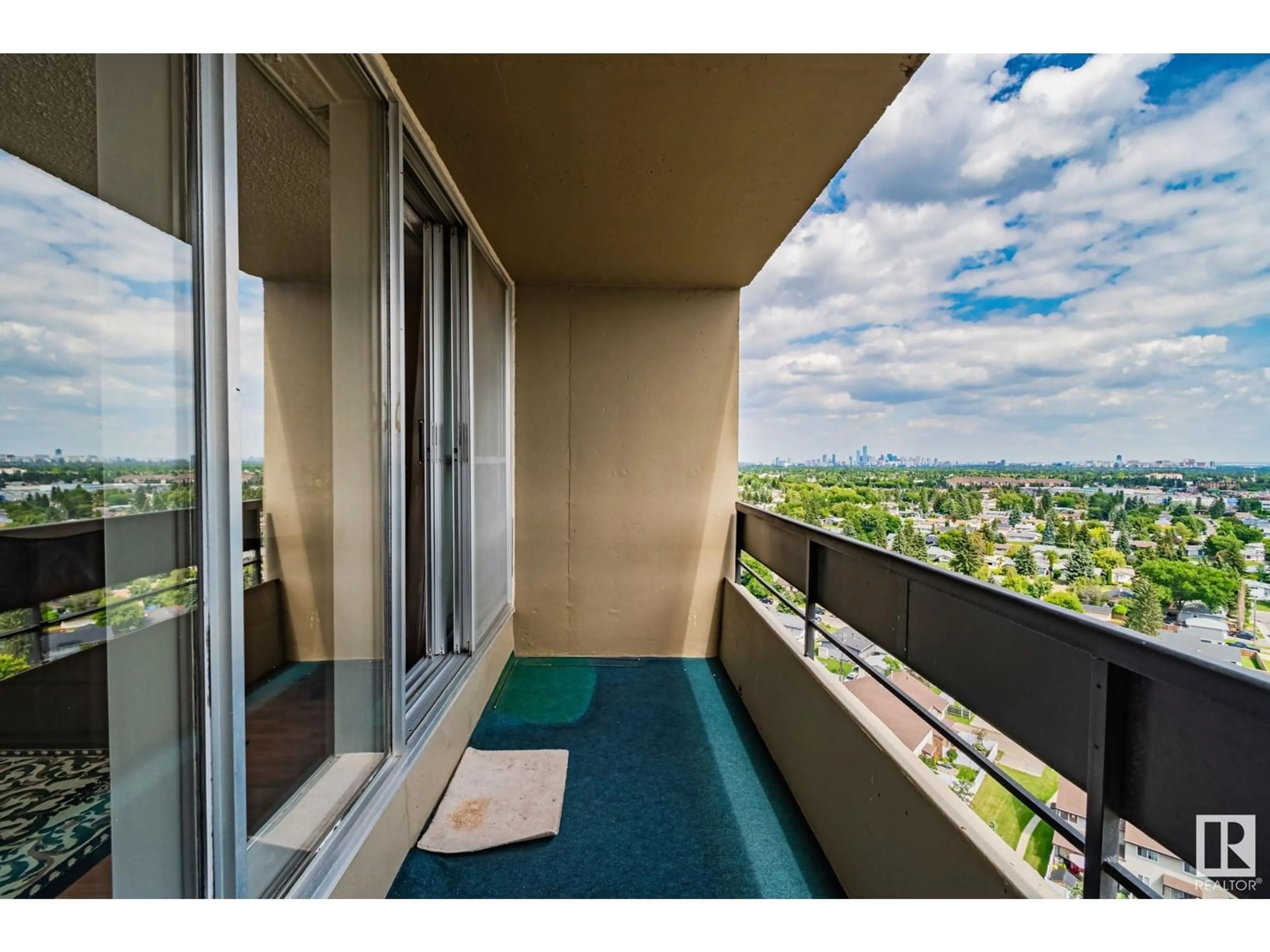 Balcony in the apartment, unknown for 163 8735 165 ST NW, Edmonton Alberta T5R2R6