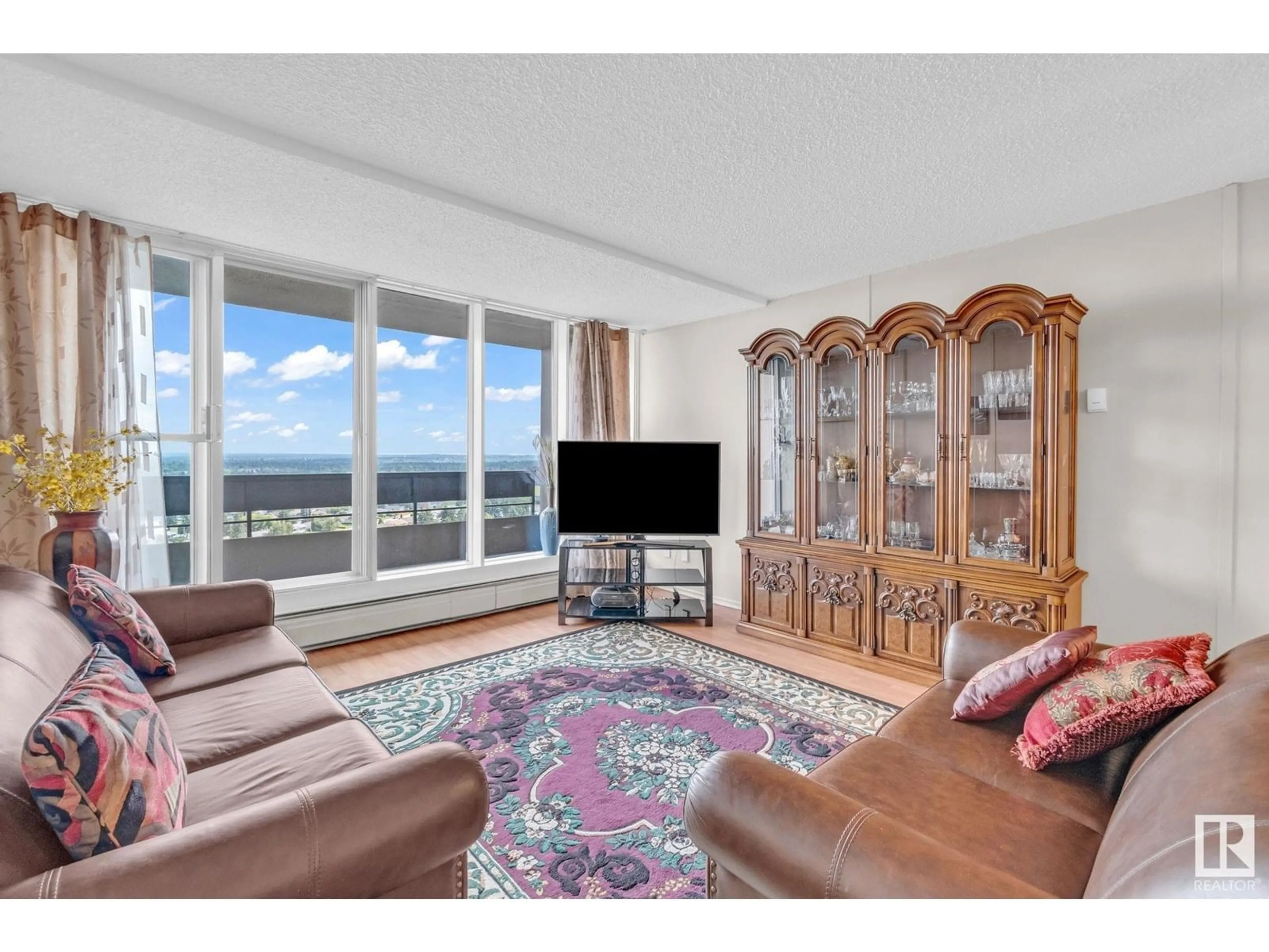 Living room with furniture, unknown for 163 8735 165 ST NW, Edmonton Alberta T5R2R6