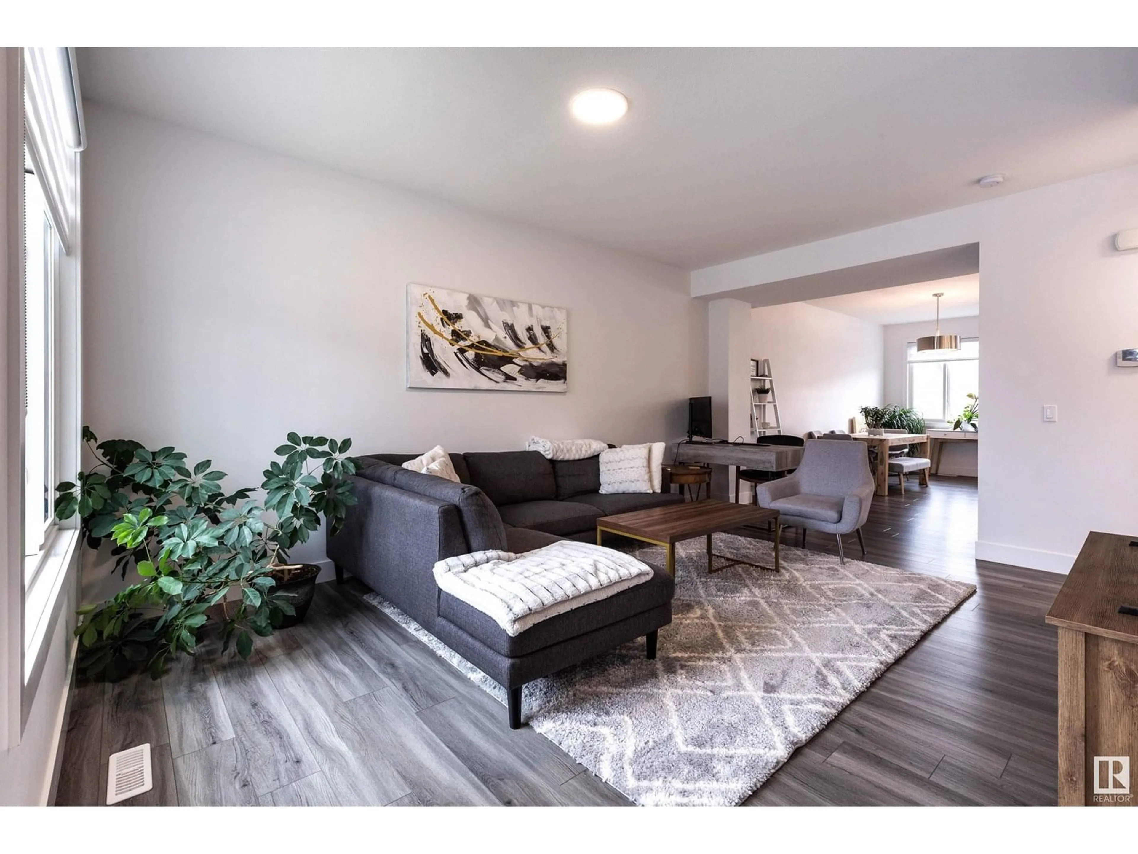 Living room with furniture, unknown for 553 GLENRIDDING RAVINE DR, Edmonton Alberta T6W4P1
