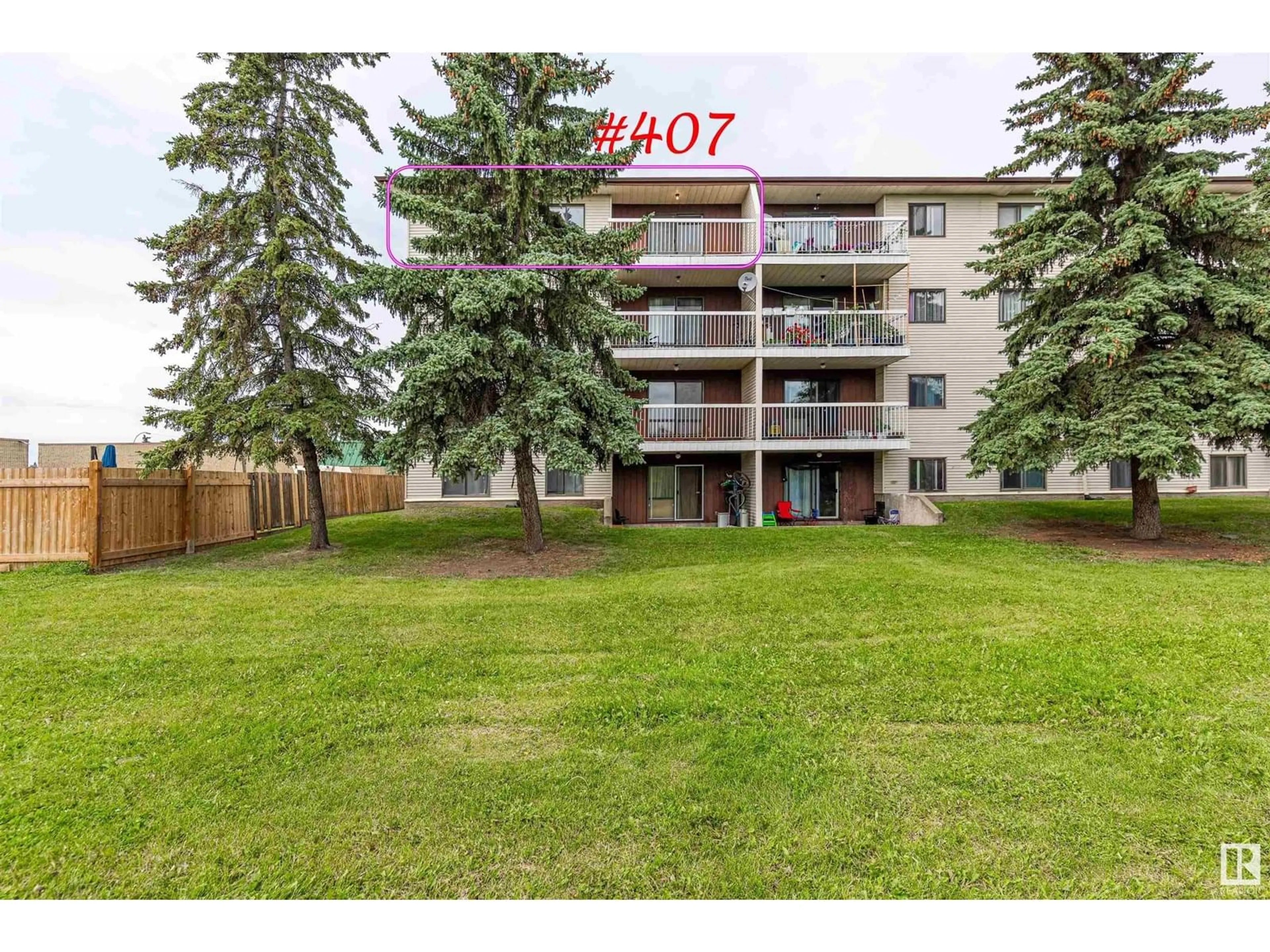 Patio, unknown for #407 - 1945 105 ST, Edmonton Alberta T6J5N6