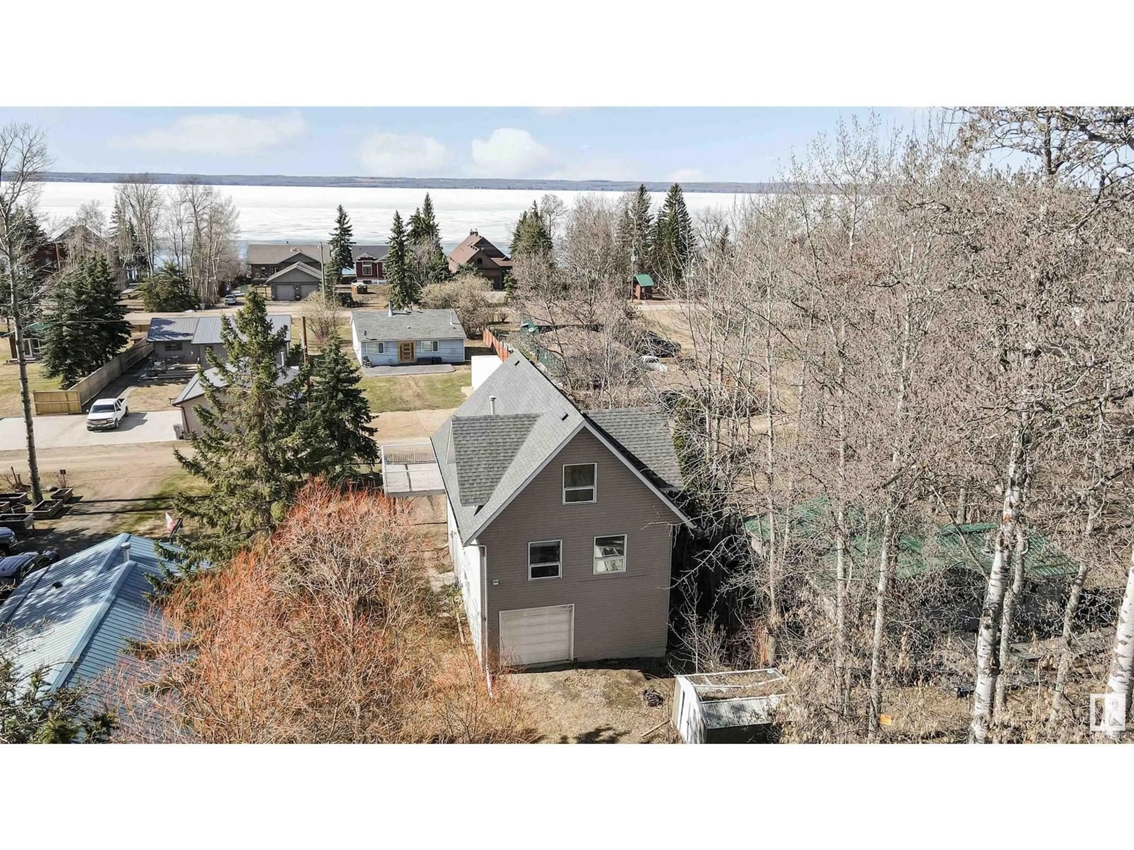 A pic from outside/outdoor area/front of a property/back of a property/a pic from drone, water/lake/river/ocean view for C11 GOLDEN DAYS, Rural Leduc County Alberta T0C2P0