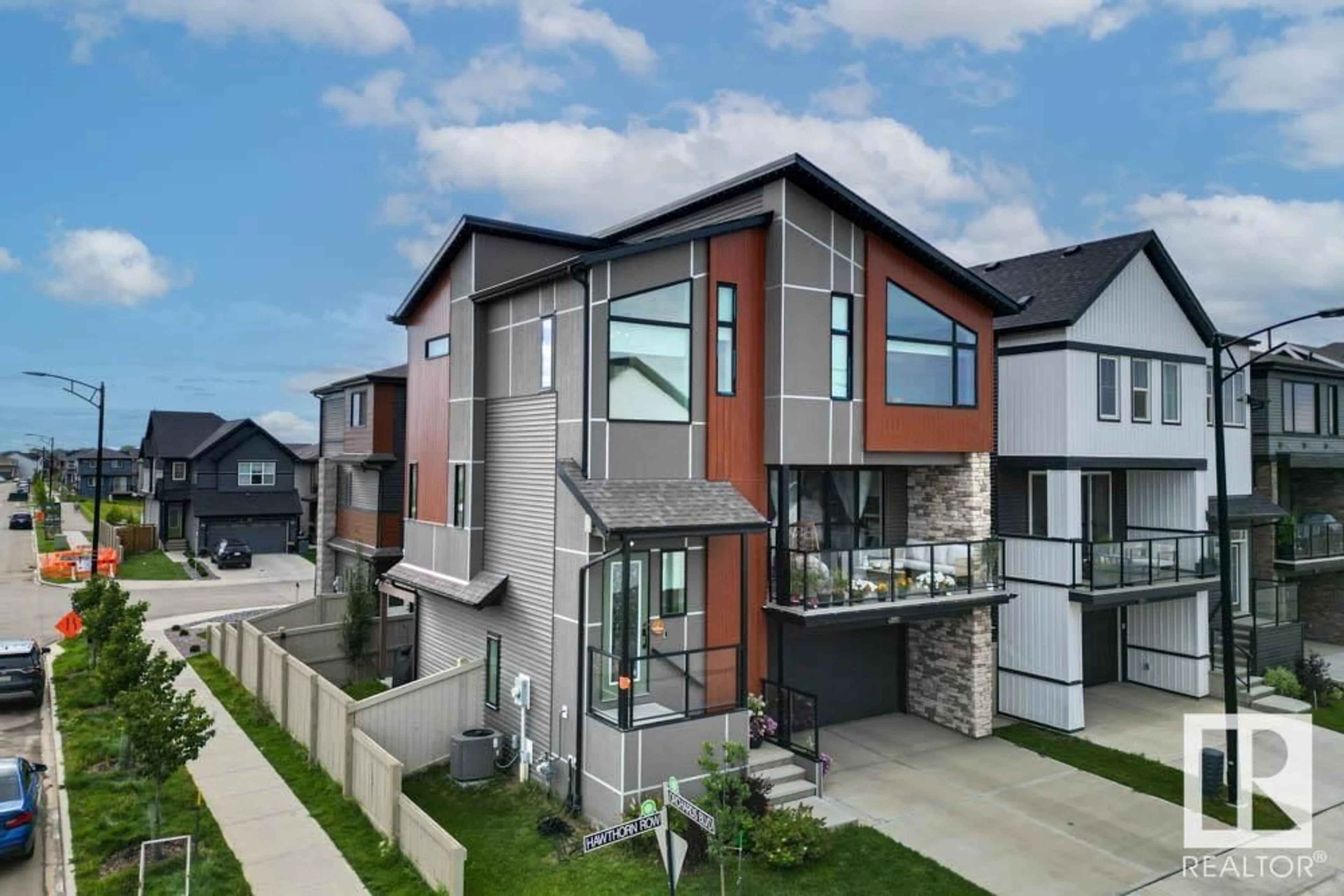 Home with brick exterior material, street for SW - 4204 HAWTHORN RO, Edmonton Alberta T6X2Y7