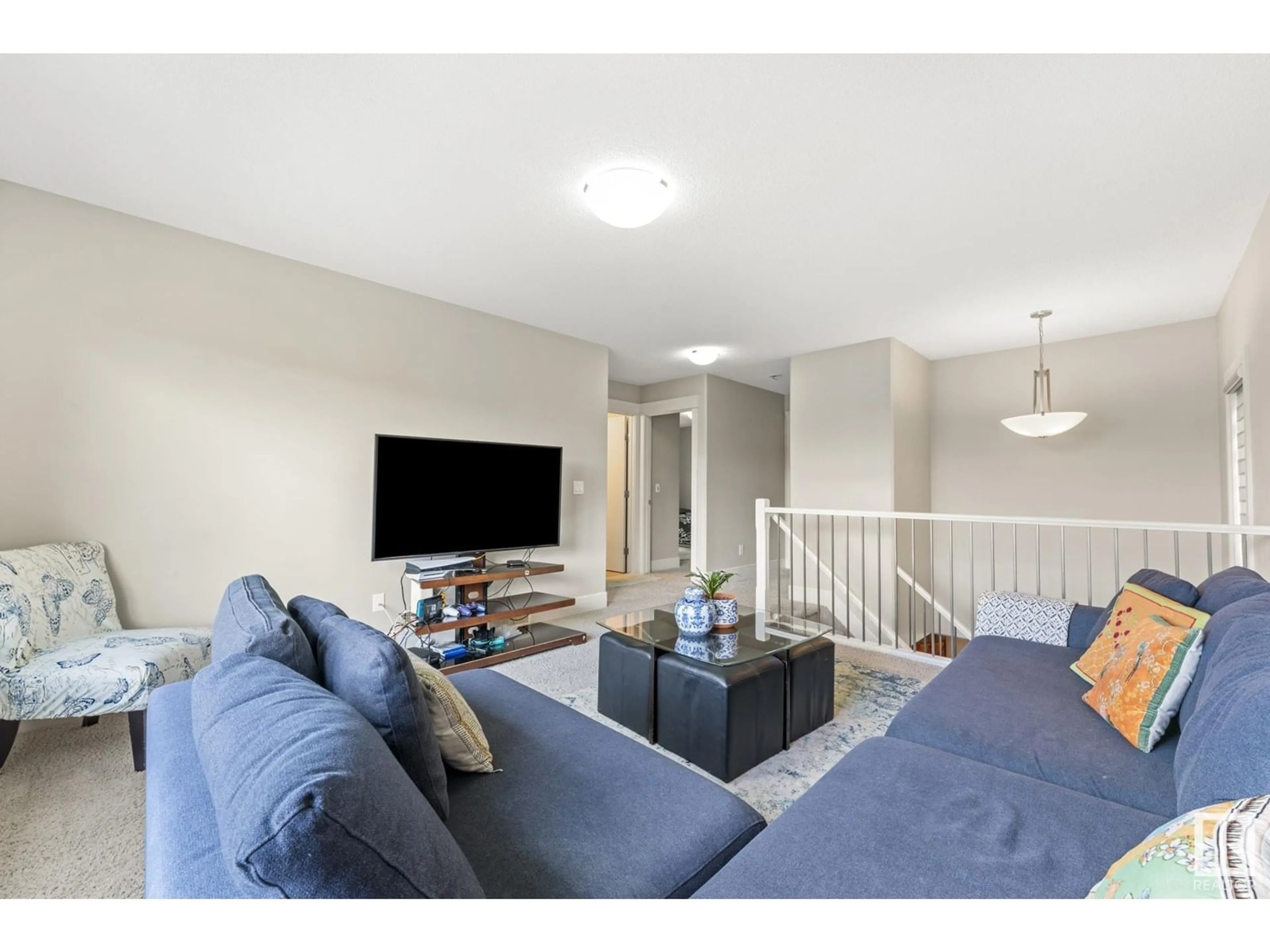 Living room with furniture, unknown for SW - 7122 ARMOUR LI, Edmonton Alberta T6W2P1
