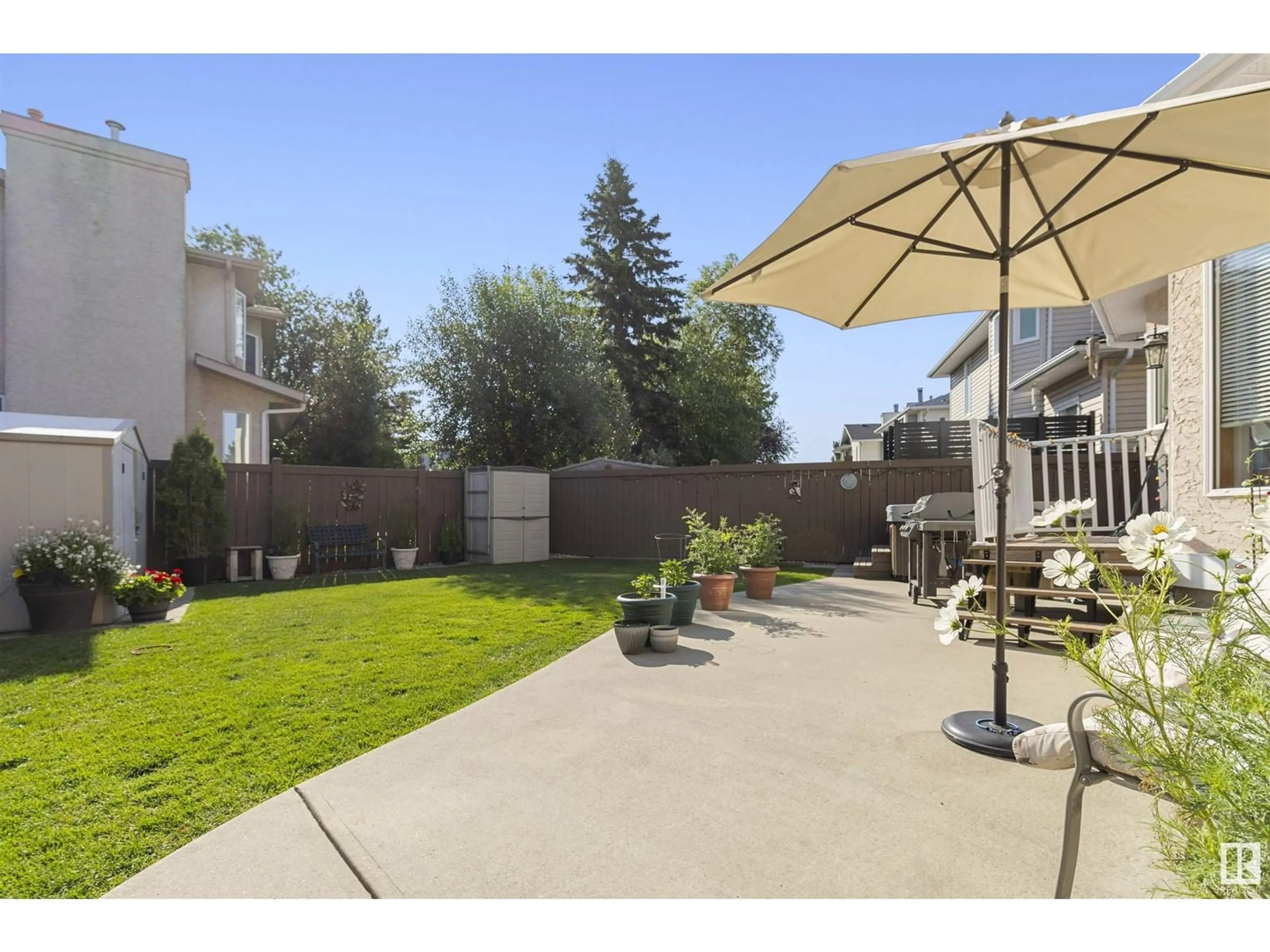 Patio, mountain view for 101 NOTTINGHAM RD, Sherwood Park Alberta T8A5M5