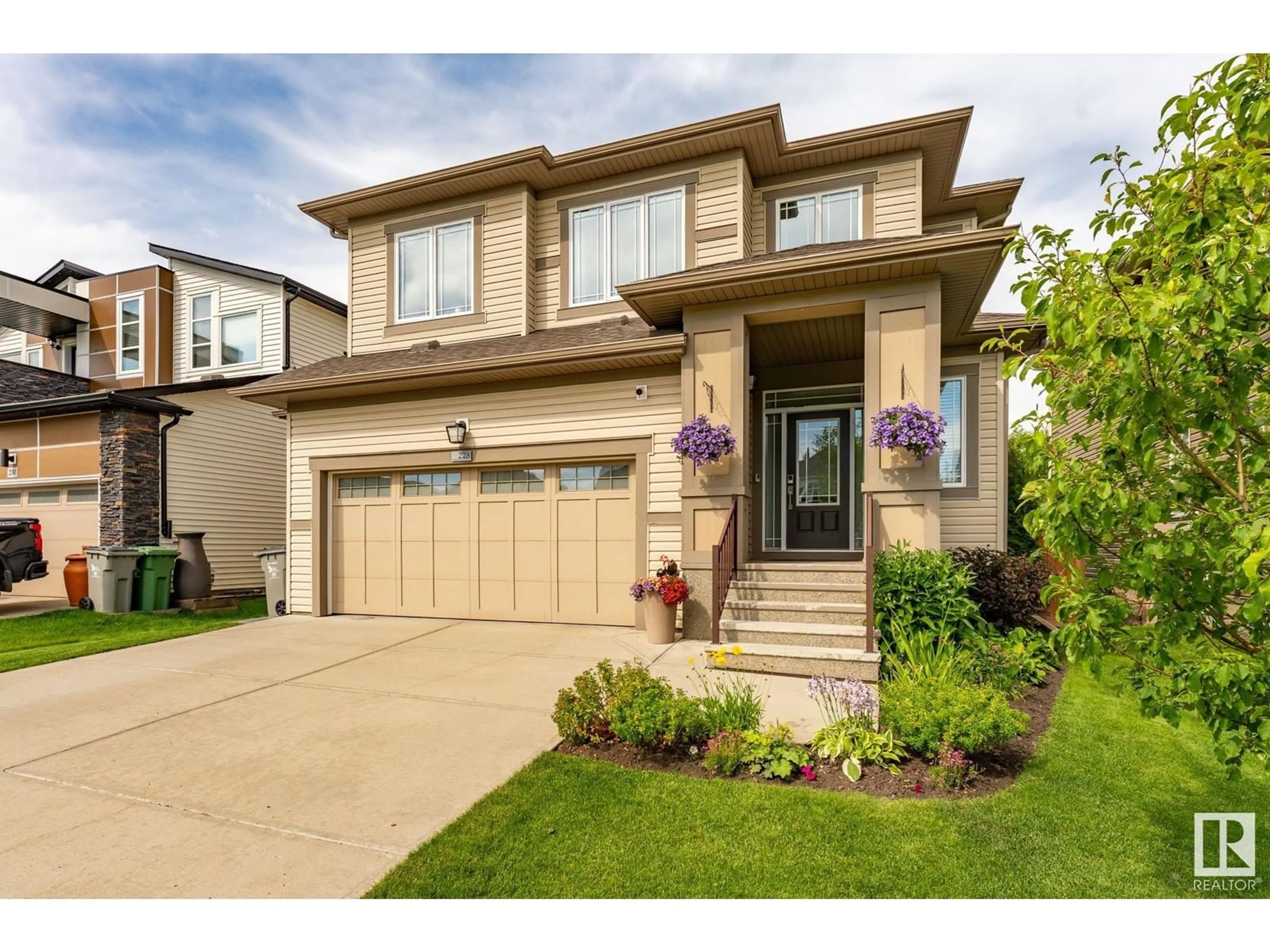 Home with brick exterior material, street for 228 REICHERT DRIVE, Beaumont Alberta T4X1Z4