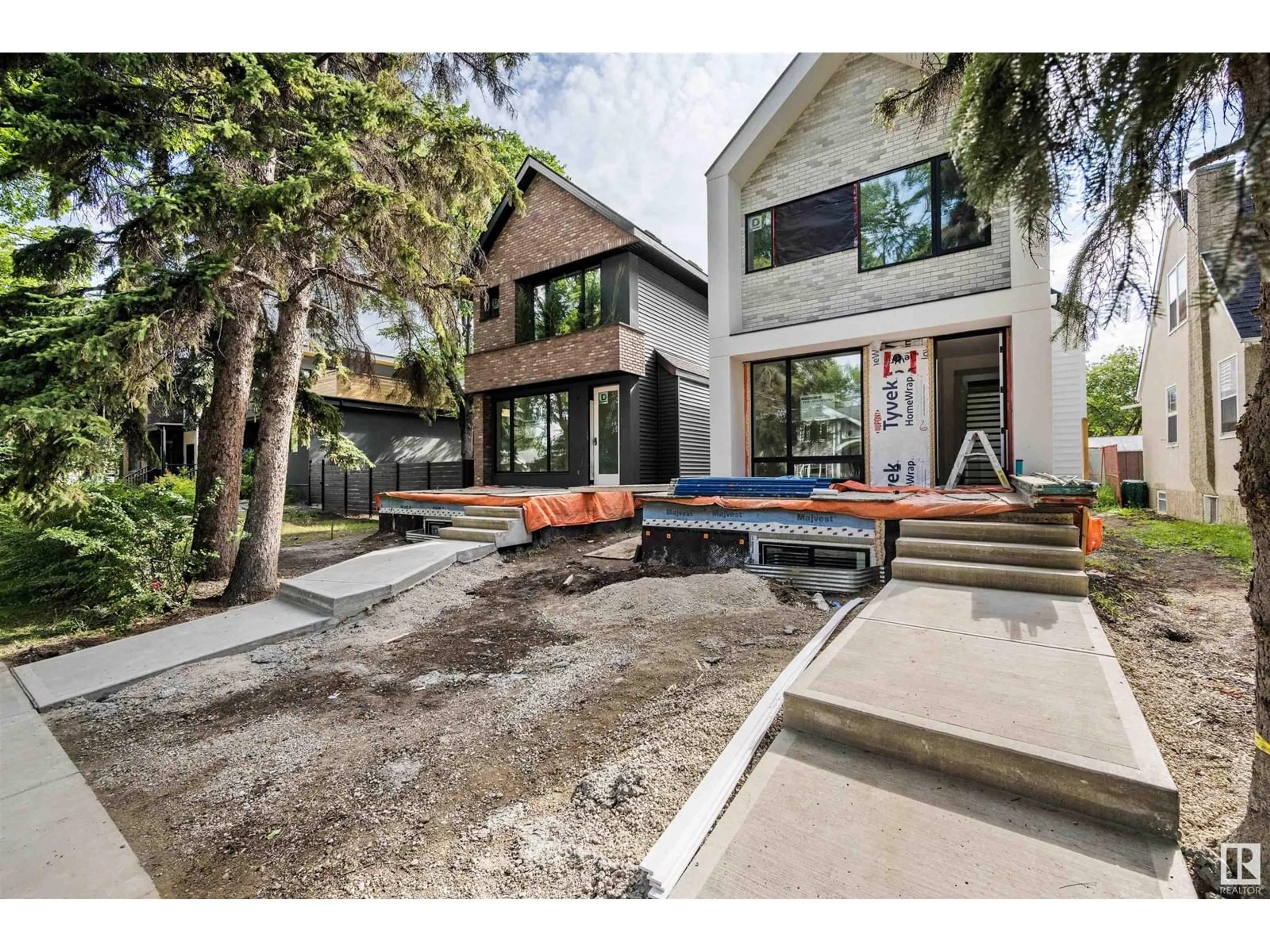 Home with brick exterior material, street for 9315 94 ST, Edmonton Alberta T6C3V6