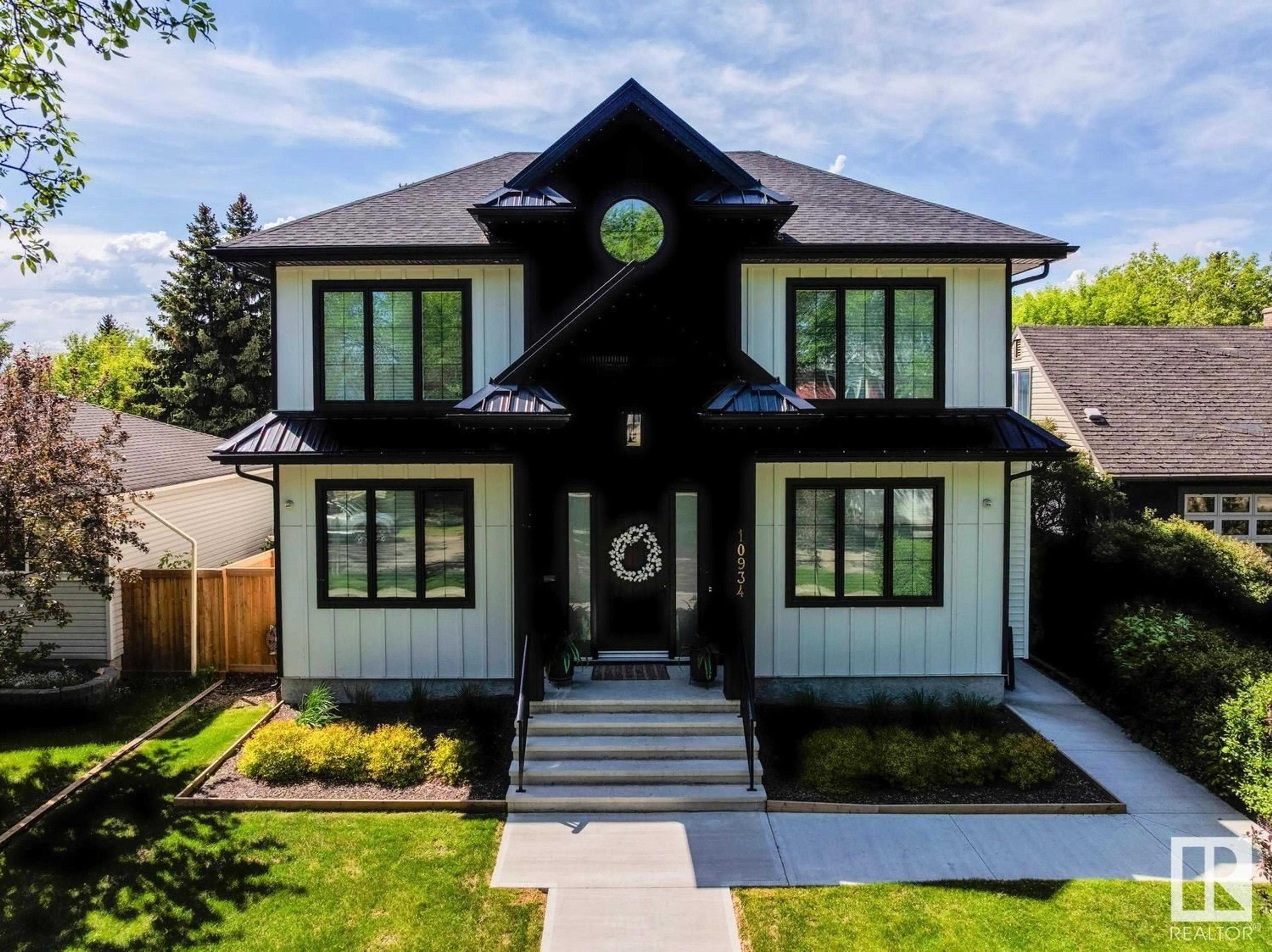 Home with brick exterior material, street for 10934 131 ST, Edmonton Alberta T5M1B4
