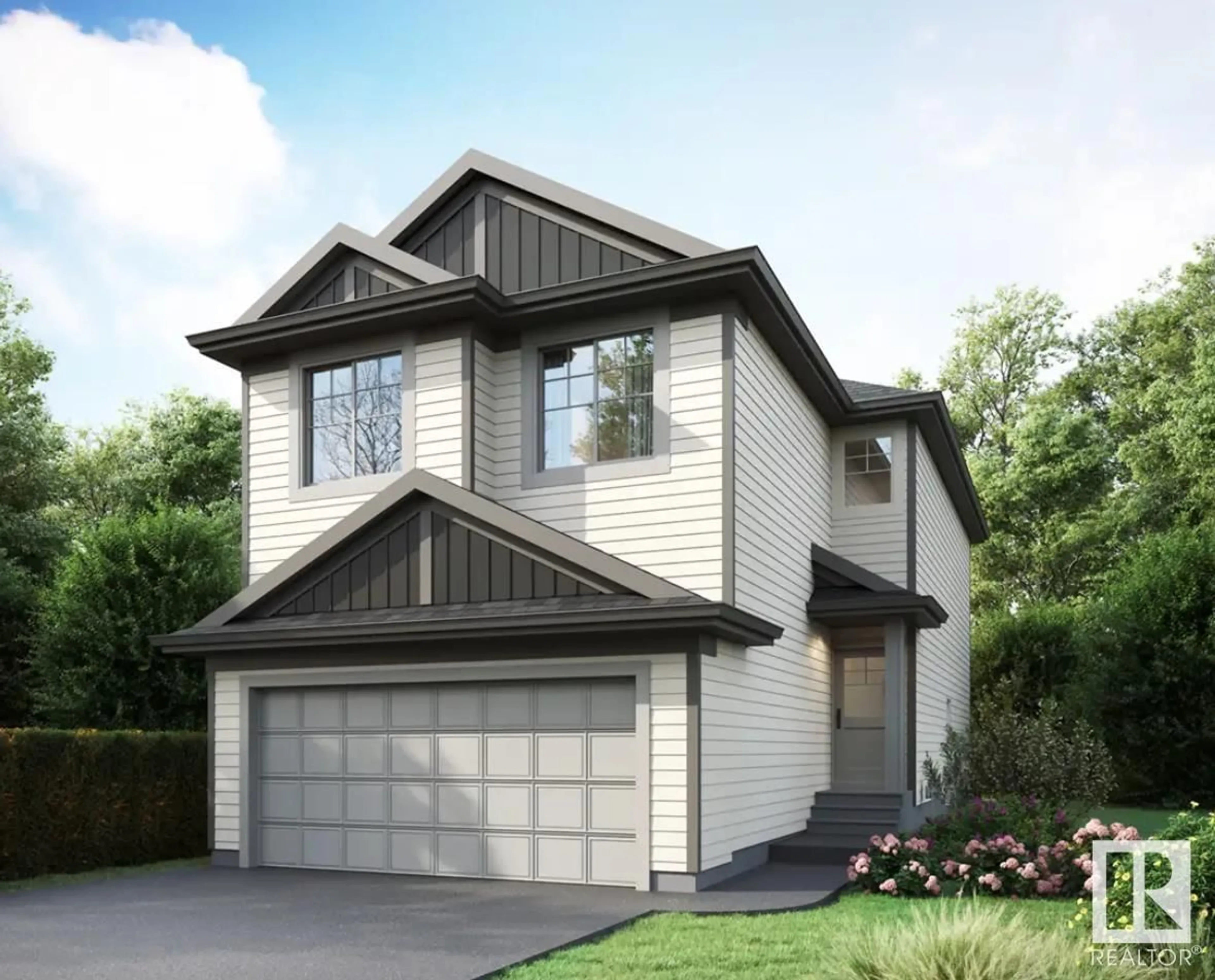 Home with vinyl exterior material, street for 3304 ROY BROWN WY, Edmonton Alberta T5E6Z9