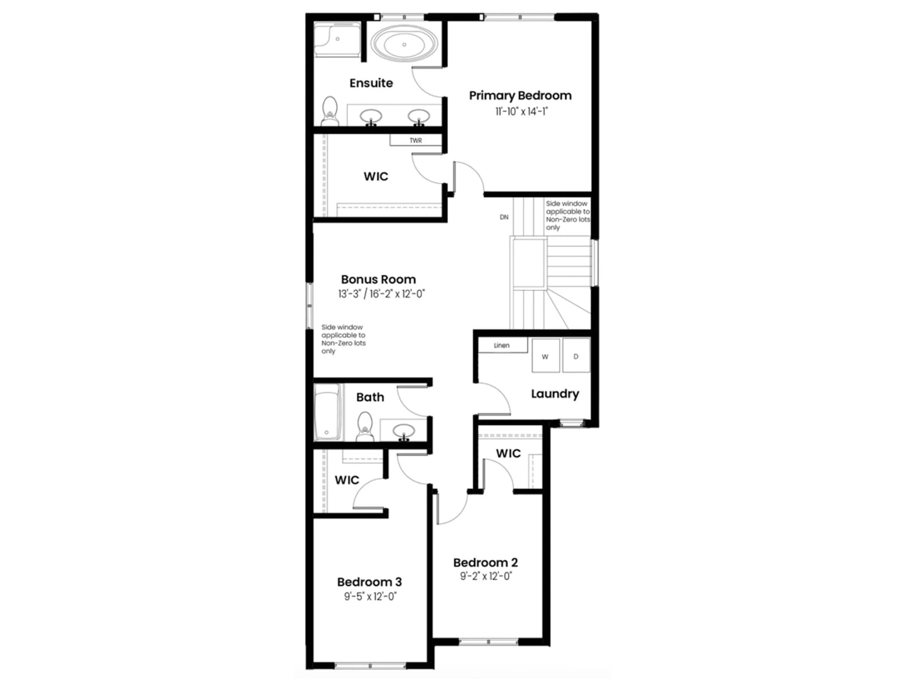 Floor plan for 3304 ROY BROWN WY, Edmonton Alberta T5E6Z9