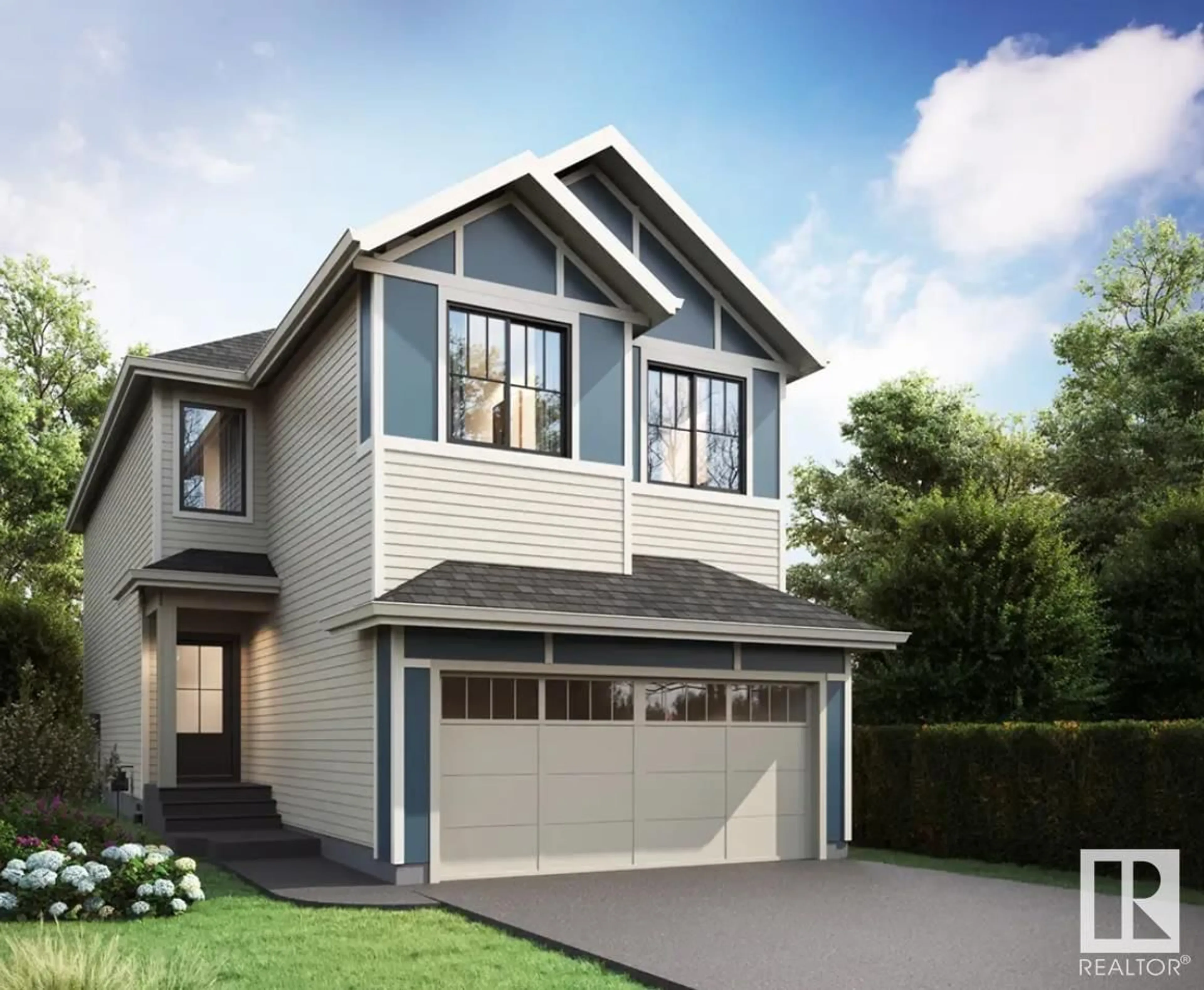 Home with vinyl exterior material, street for 3038 DIXON LANDING LD, Edmonton Alberta T6W5L2
