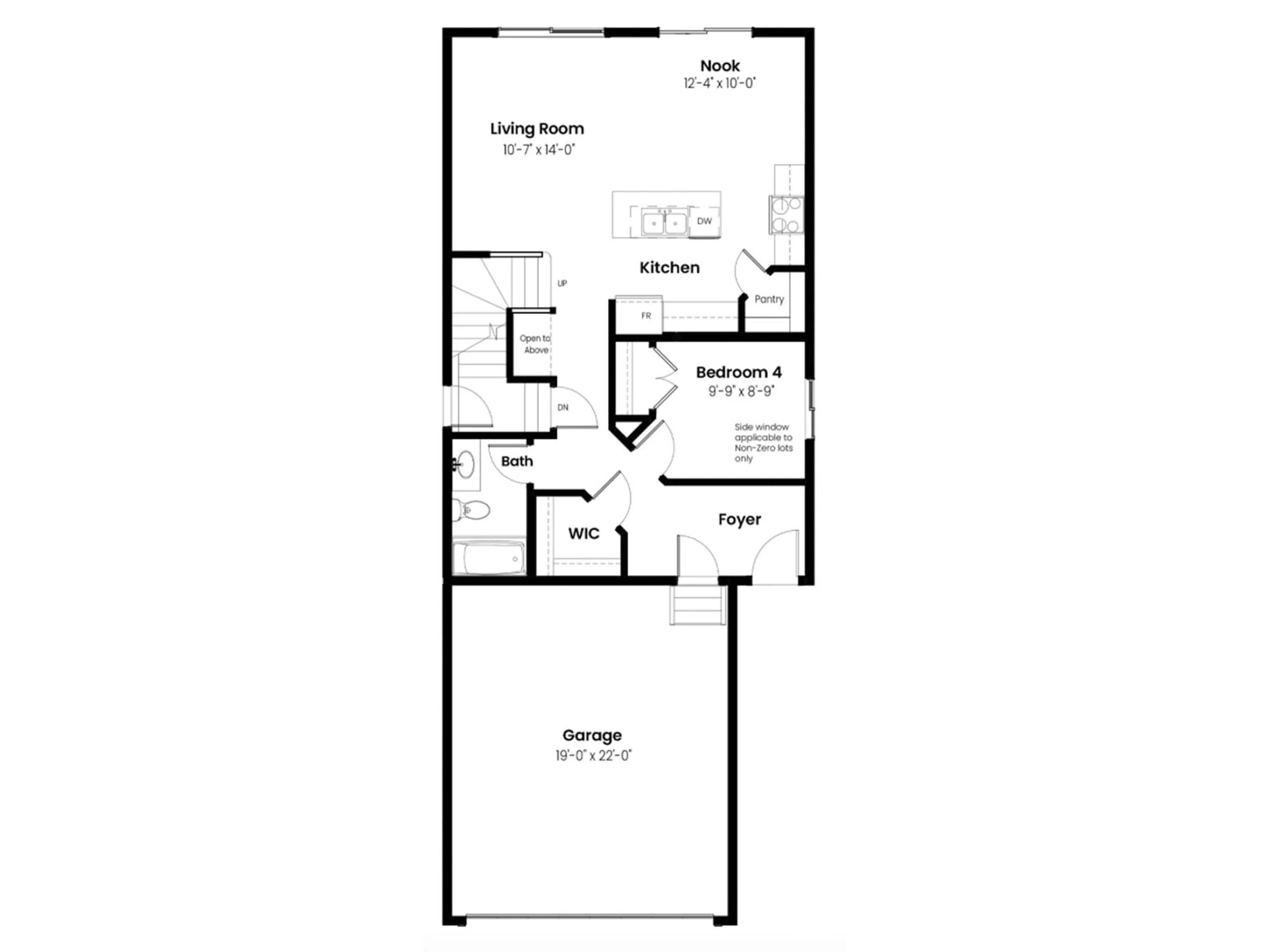 Floor plan for 3216 DIXON WY, Edmonton Alberta T6W5L3