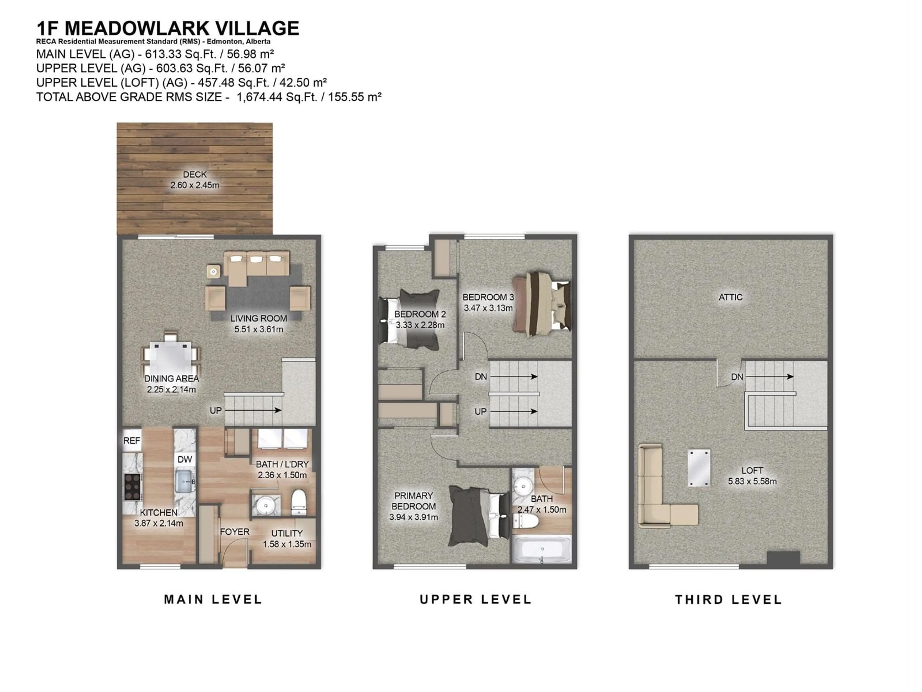 Floor plan for NW - 1F MEADOWLARK VG, Edmonton Alberta T5R5X3