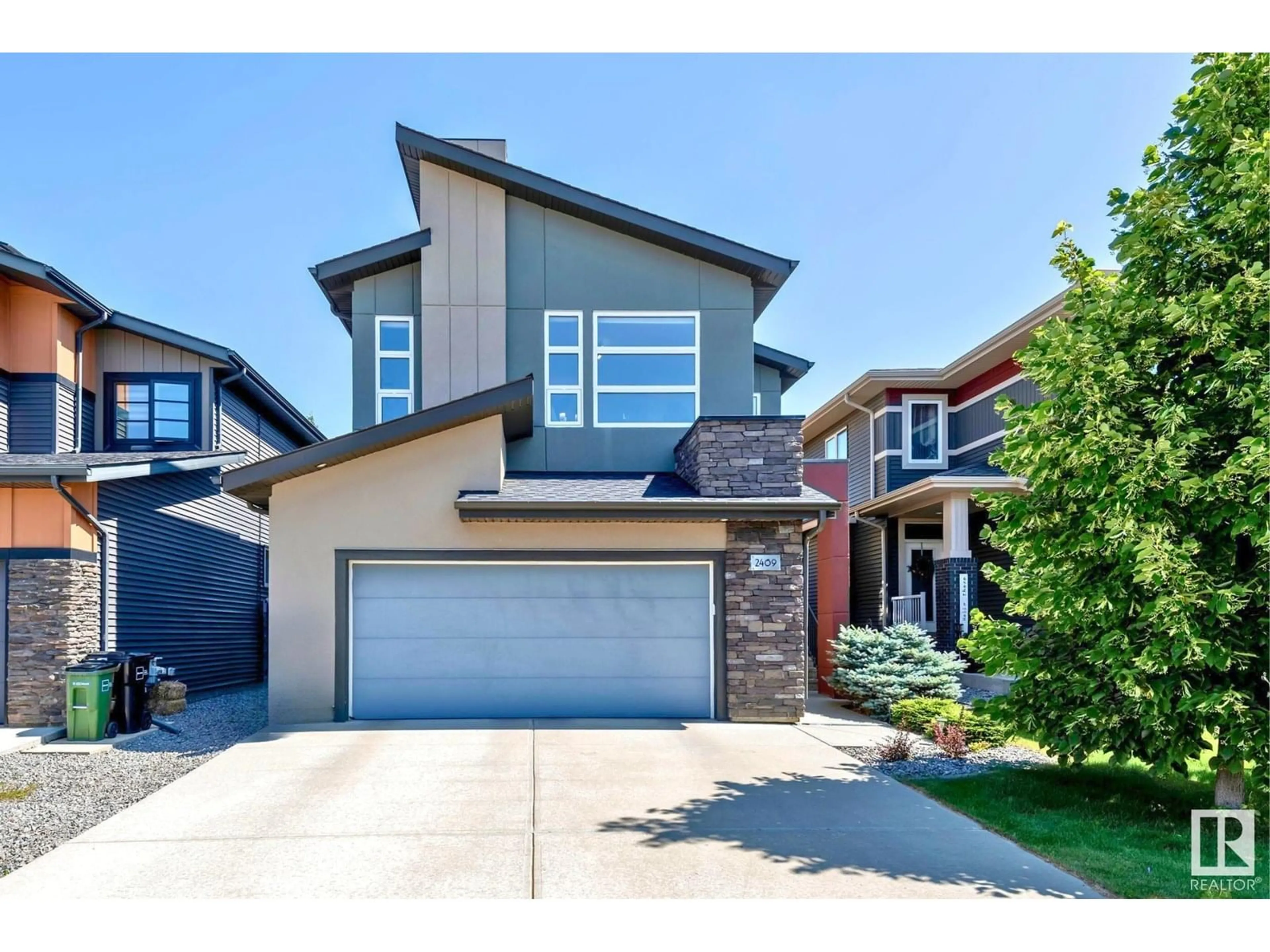 Home with brick exterior material, street for 2469 WARE CR, Edmonton Alberta T6W2M7
