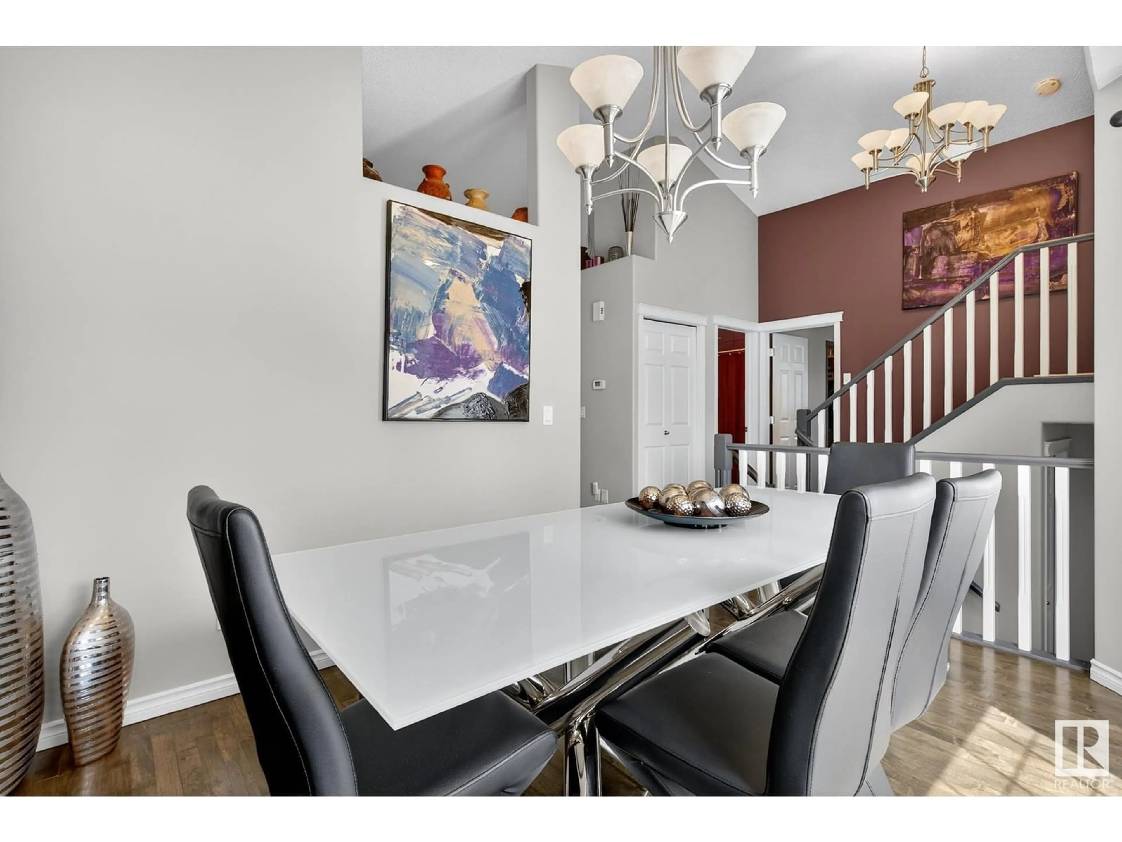 Dining room, ceramic/tile floor for 200 FORREST DR, Sherwood Park Alberta T8A6A9