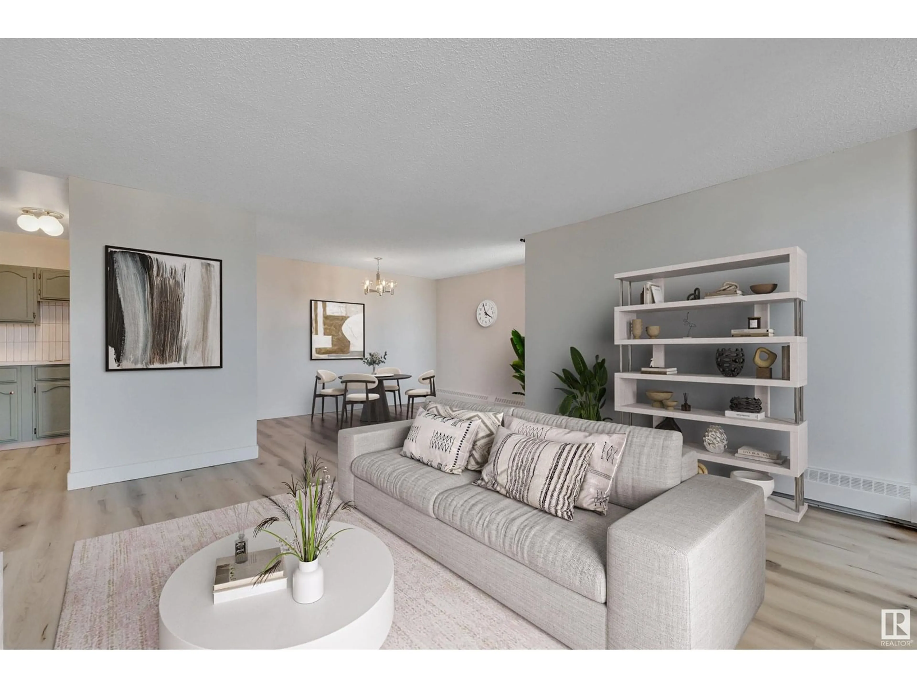 Living room with furniture, unknown for 10145 - 1210 109 ST, Edmonton Alberta T5J3M5
