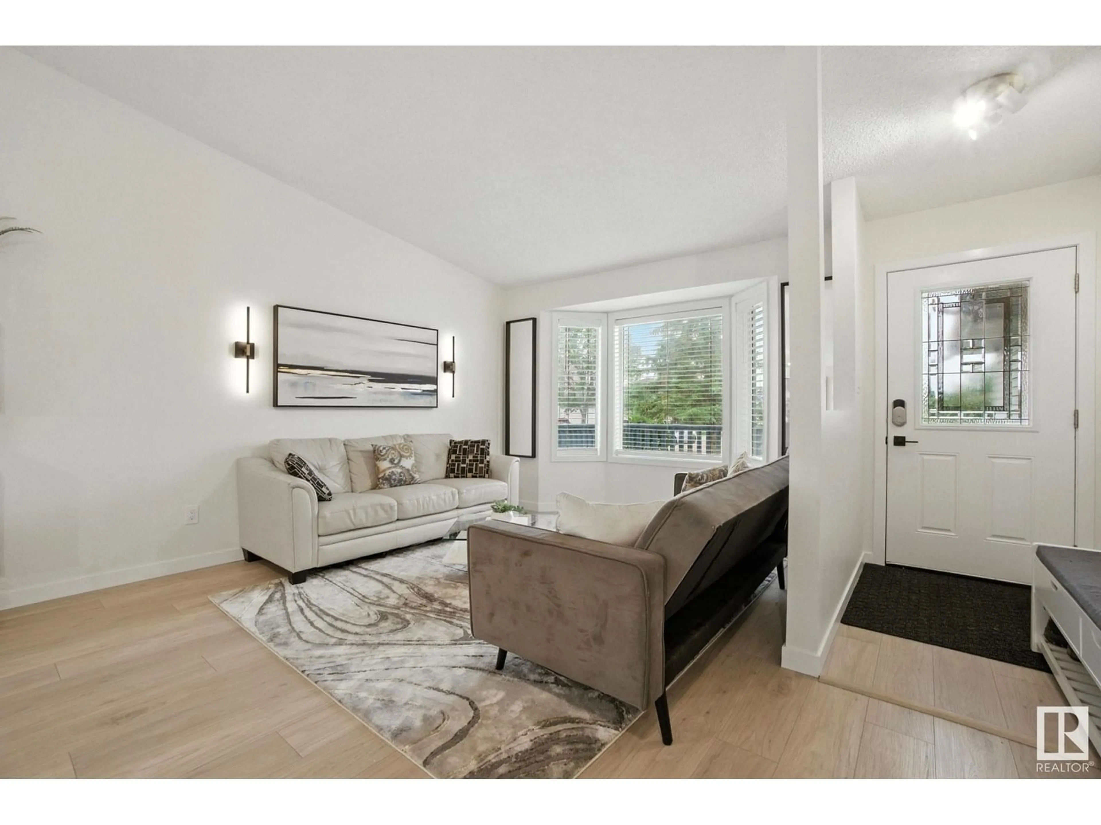 Living room with furniture, unknown for NW - 14309 128A ST, Edmonton Alberta T6V1E1