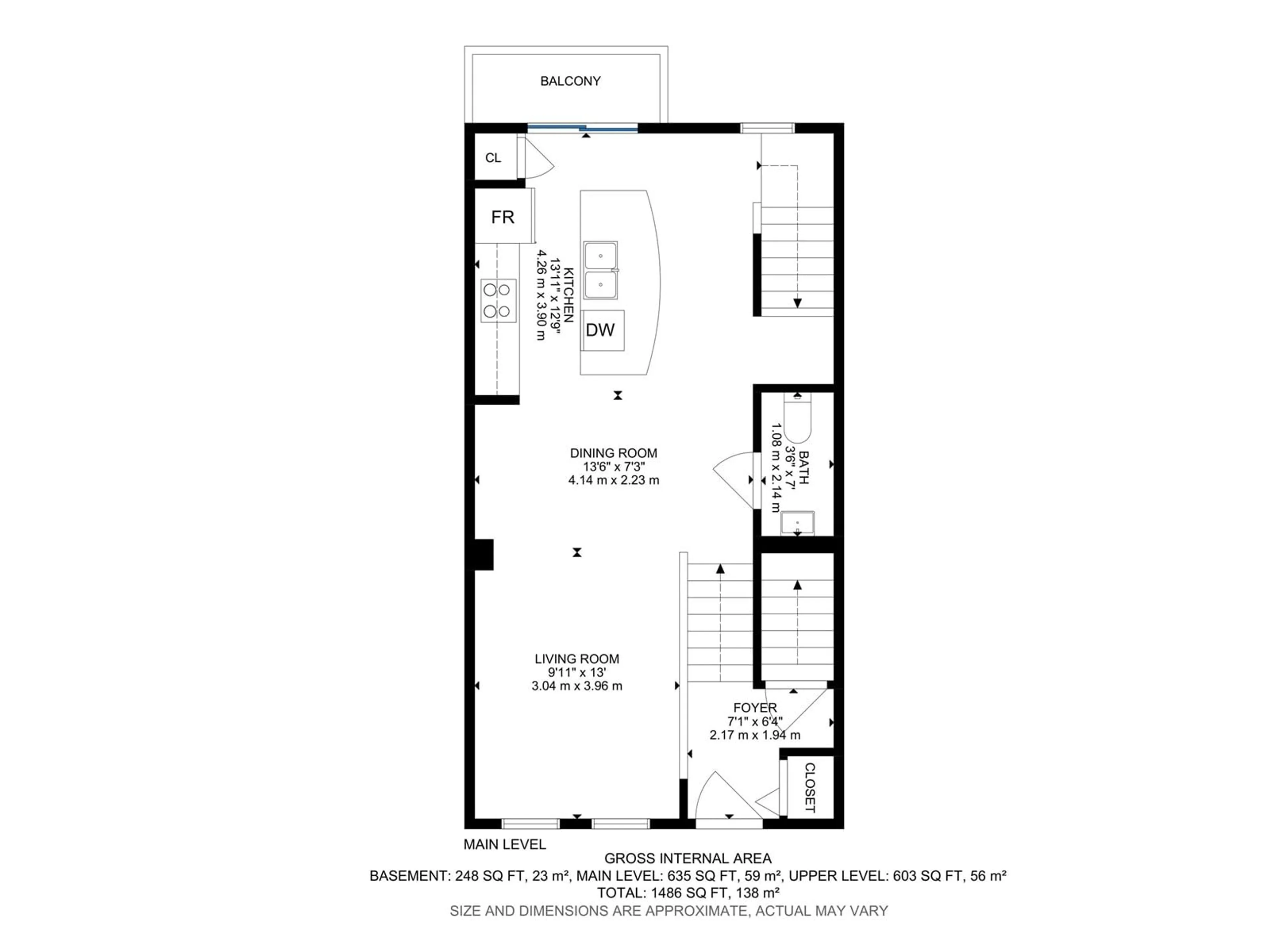 Floor plan for 4033 ORCHARDS DR, Edmonton Alberta T6X1V2