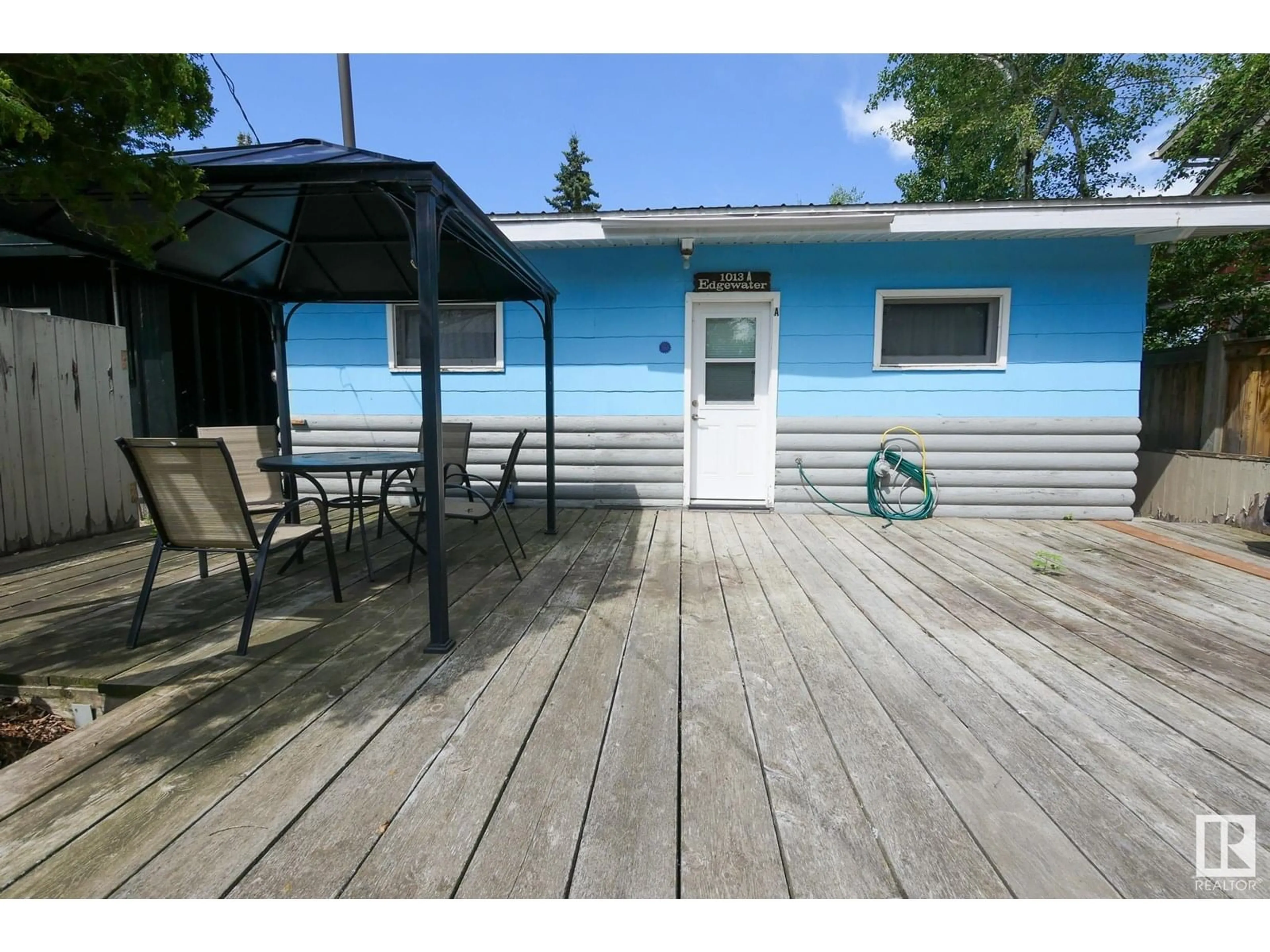 Patio, water/lake/river/ocean view for 1013A 1 AVE, Rural Wetaskiwin County Alberta T0C1H0