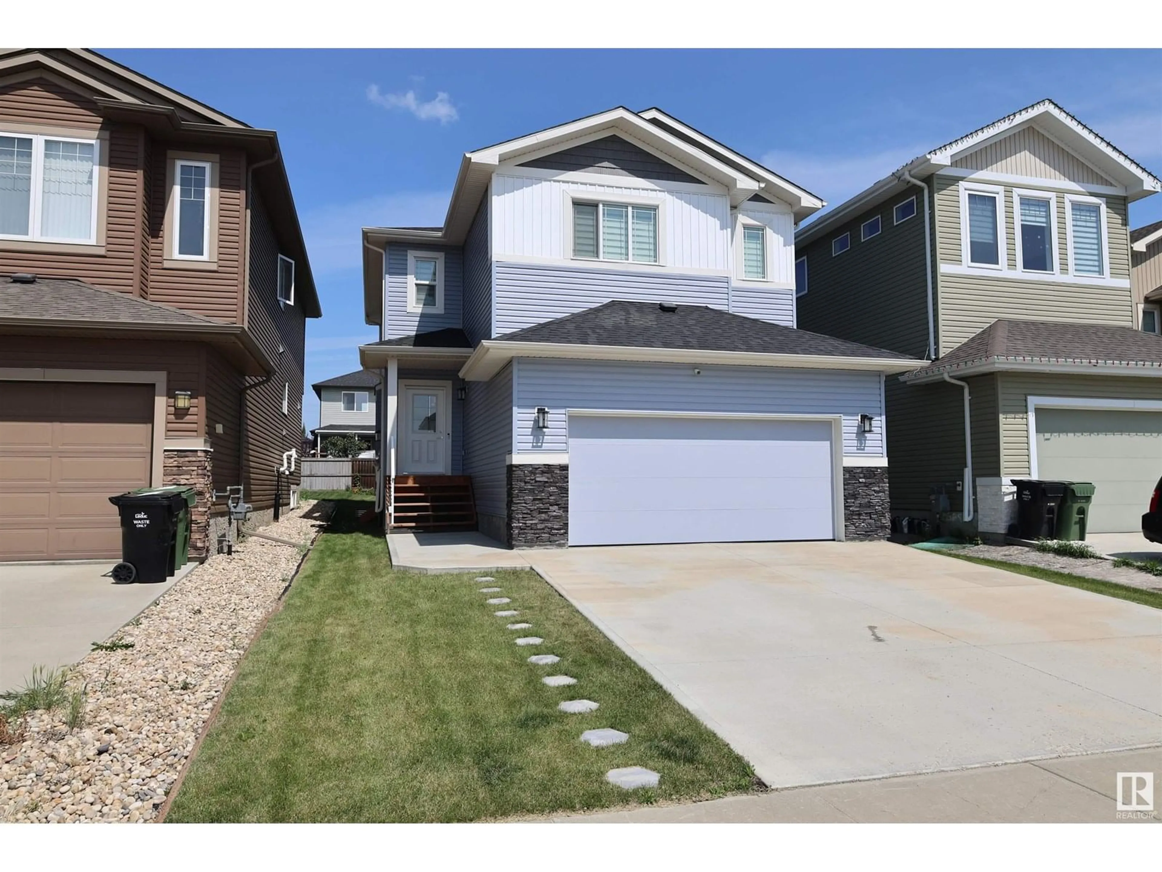 Home with vinyl exterior material, street for S - 575 REYNALDS WD, Leduc Alberta T0C2K0