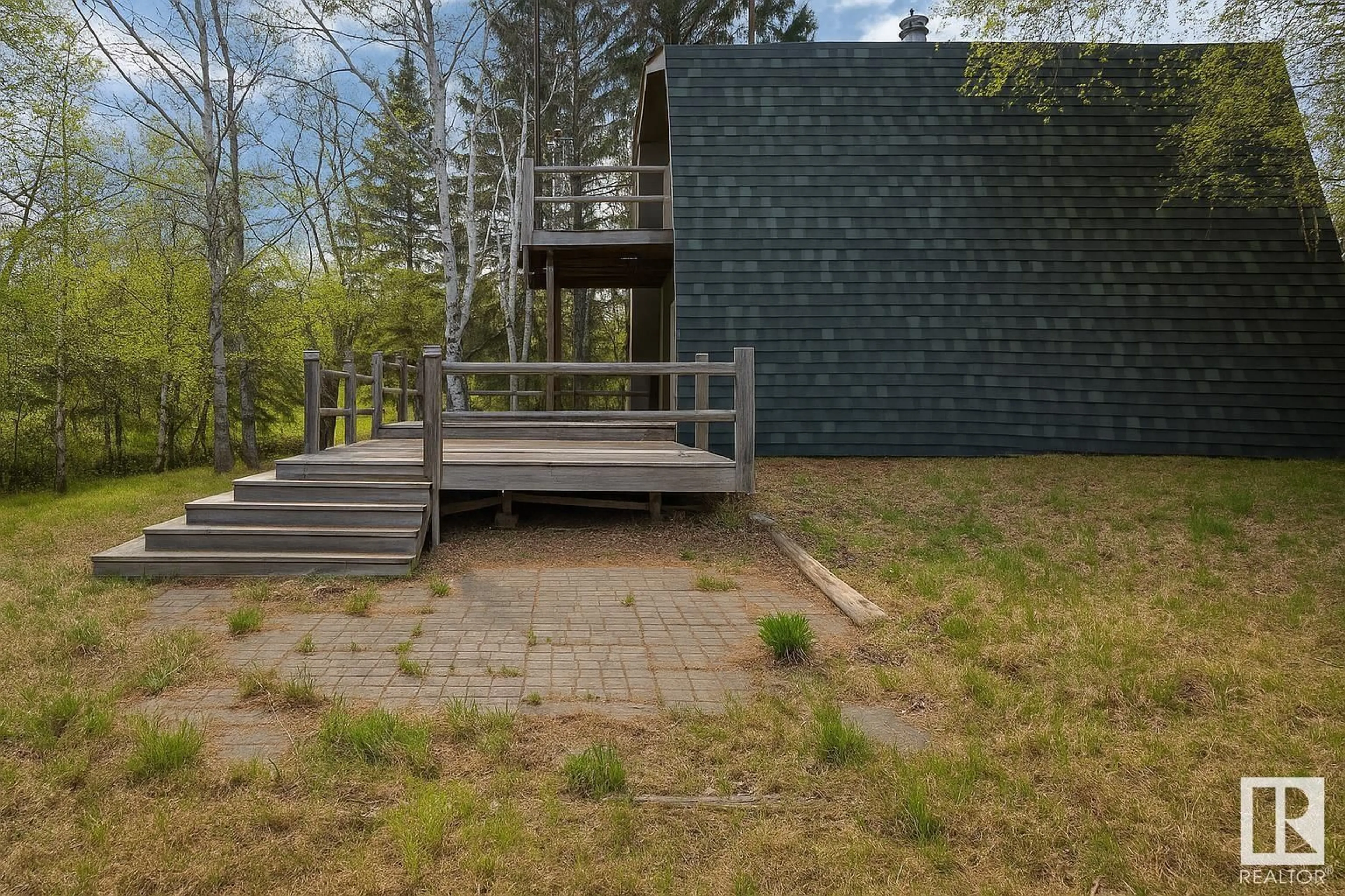Patio, forest/trees view for 60417 - 329 RNG RD, Rural St. Paul County Alberta T0A3E0