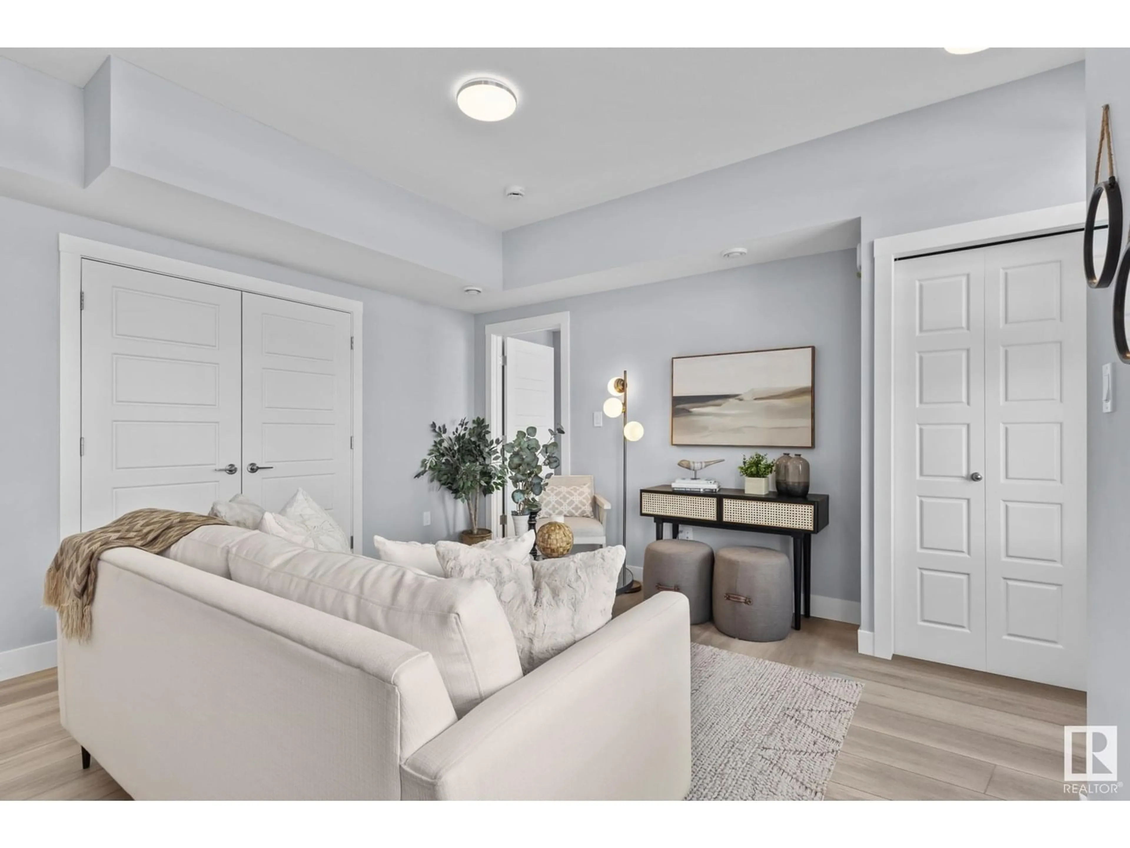 Living room with furniture, unknown for #25 - 6905 25 AV, Edmonton Alberta T6X3B7