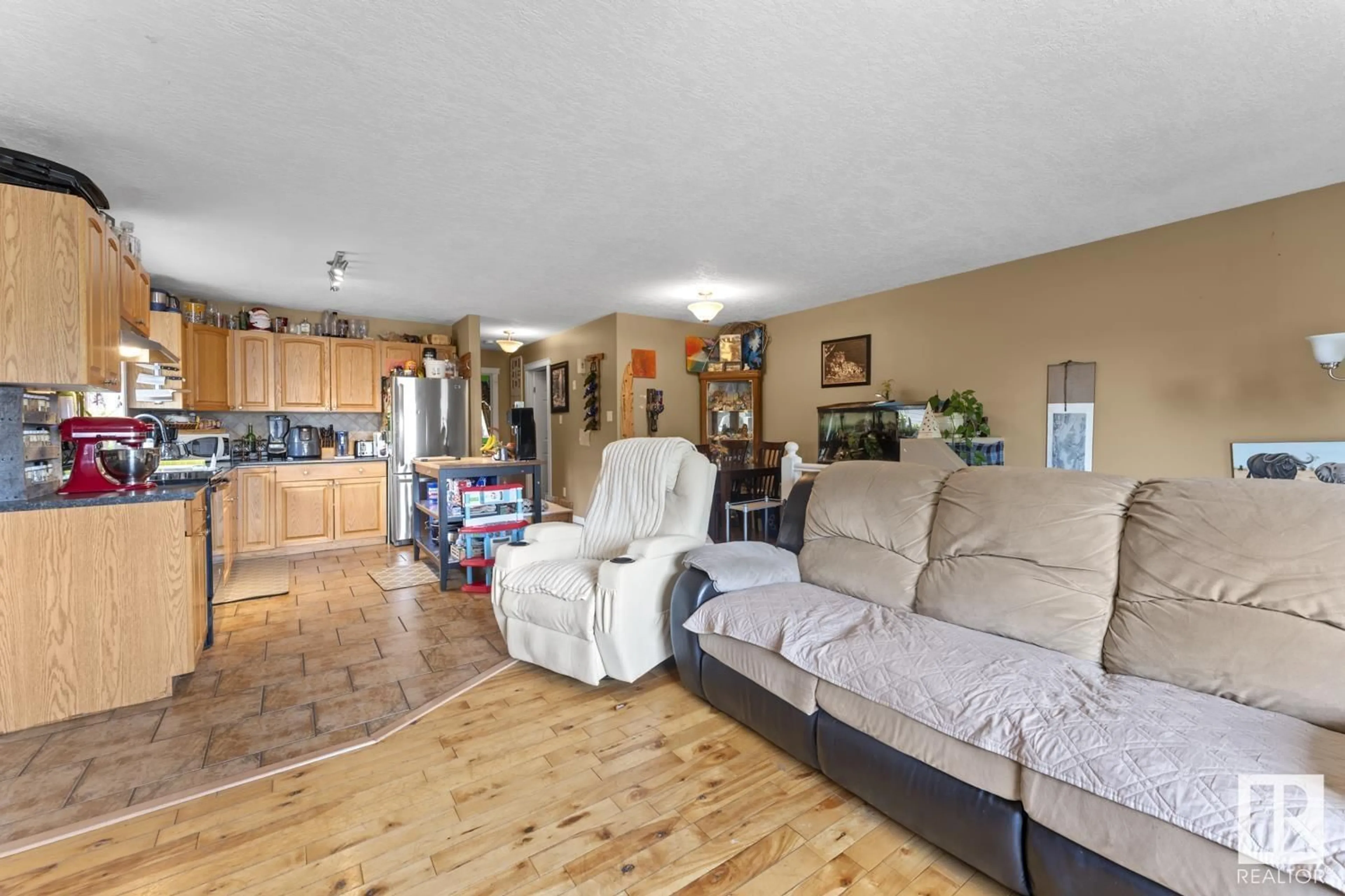 Living room with furniture, unknown for 4821A 50 AV, Cold Lake Alberta T9M1Y2