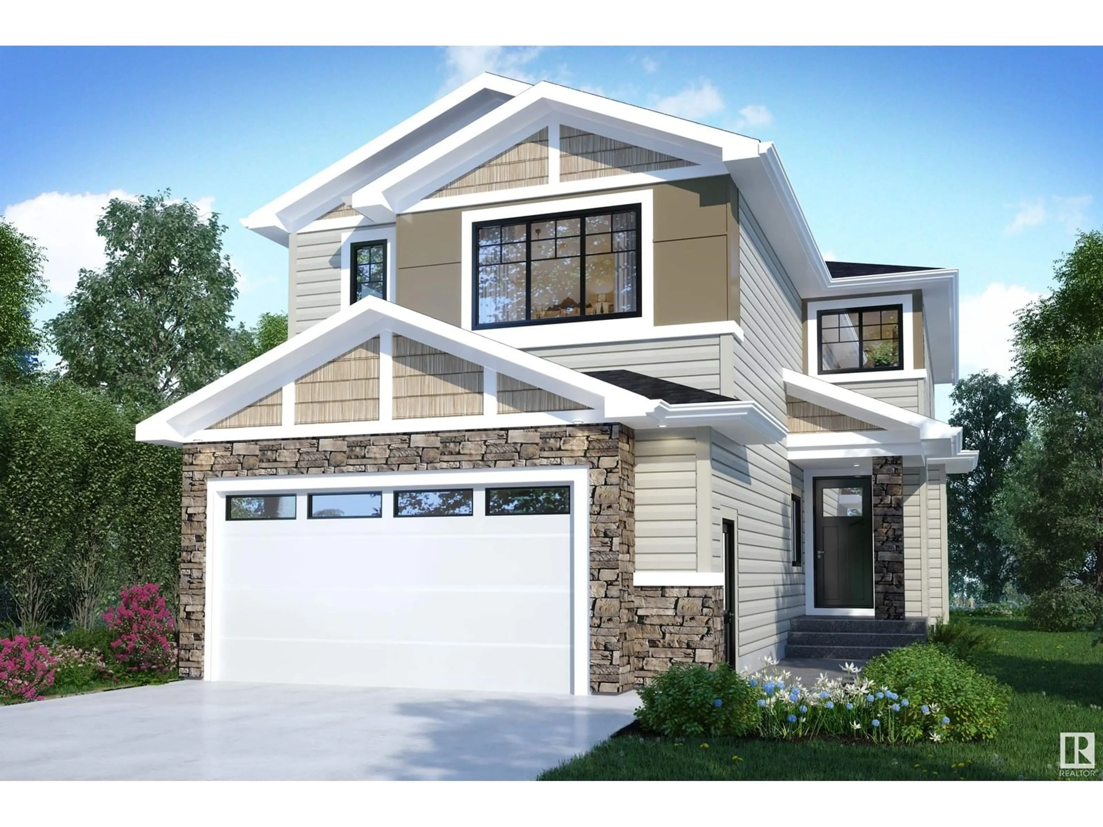 Home with vinyl exterior material, street for 114 ELDRIDGE PT, St. Albert Alberta T8N5X4