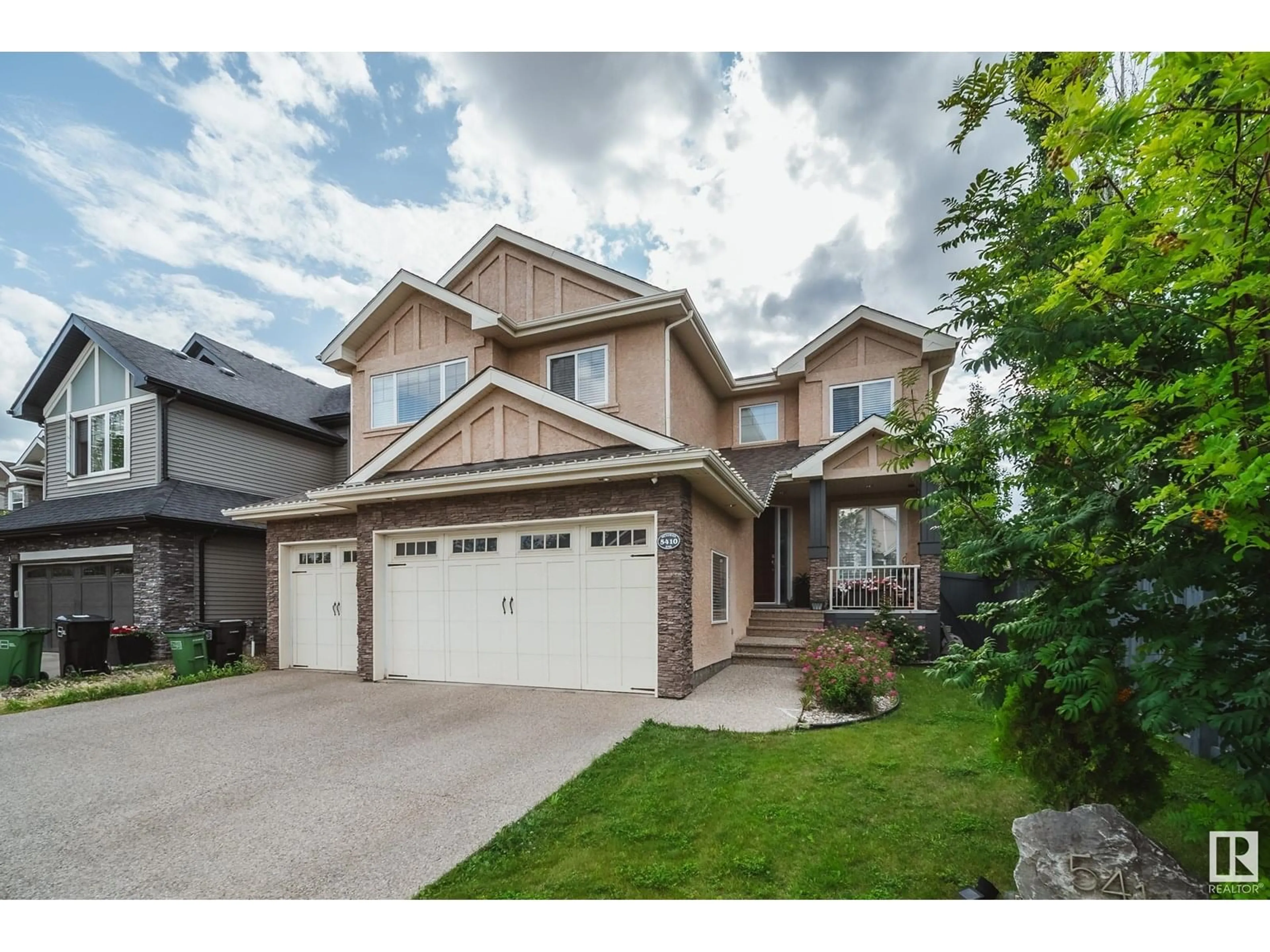 Home with brick exterior material, street for EN NW - 5410 MCLUHAN END, Edmonton Alberta T6R0P8